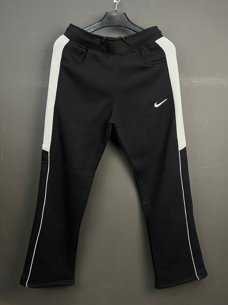 Nike Black & Gray Inner Fleece Pants