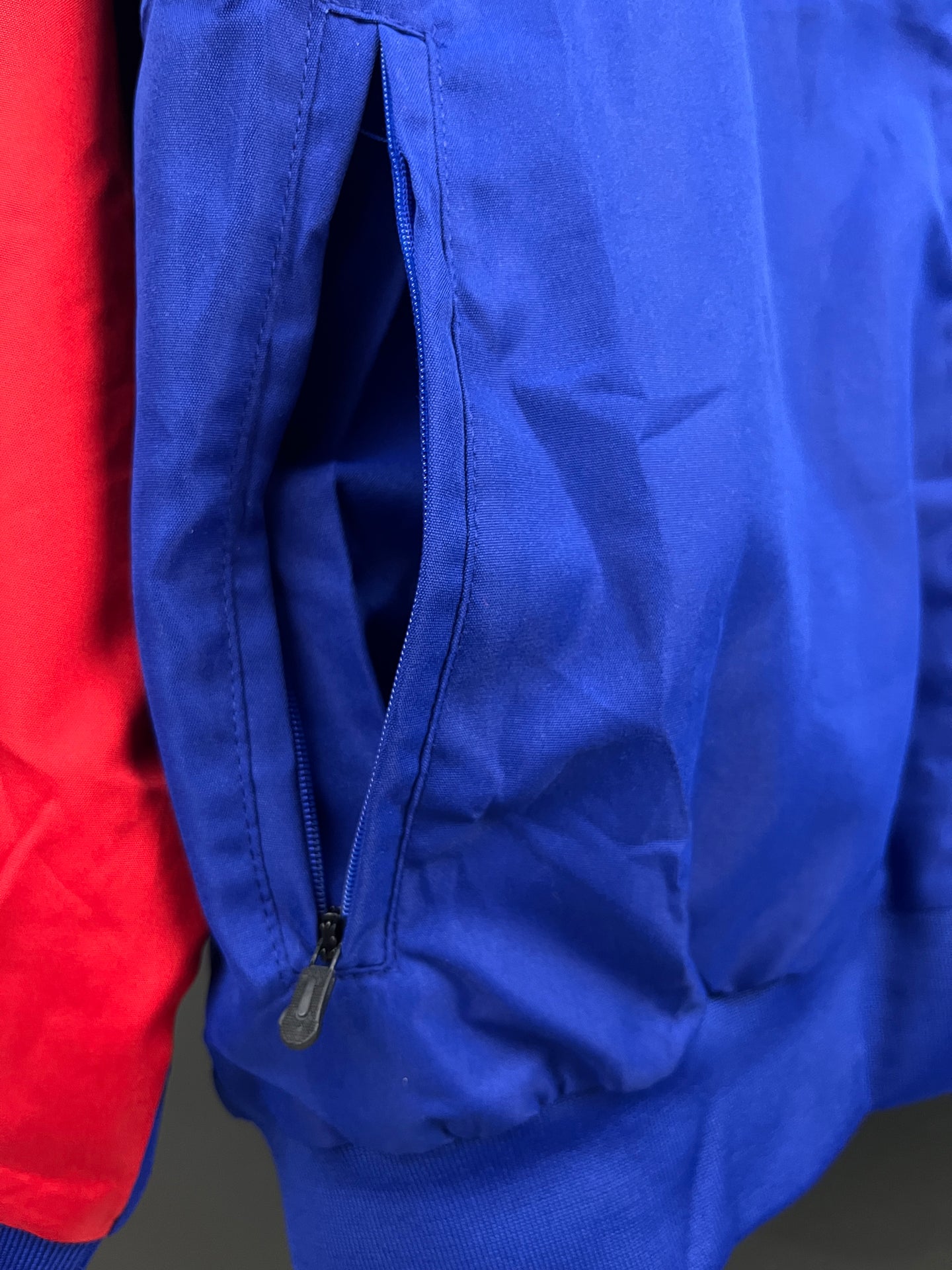 Barcelona Navy Blue Windbreaker Jacket