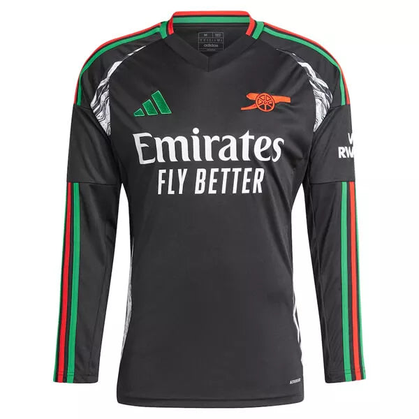 Arsenal Away Jersey 24/25 Fan Version Long Sleeves