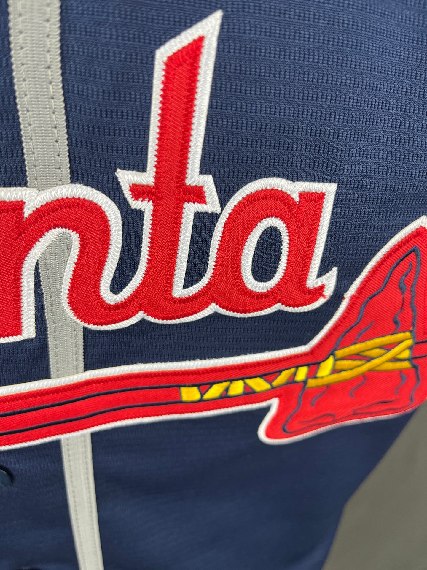 ACUÑA JR. 13 Navy Atlanta Braves MLB Jersey