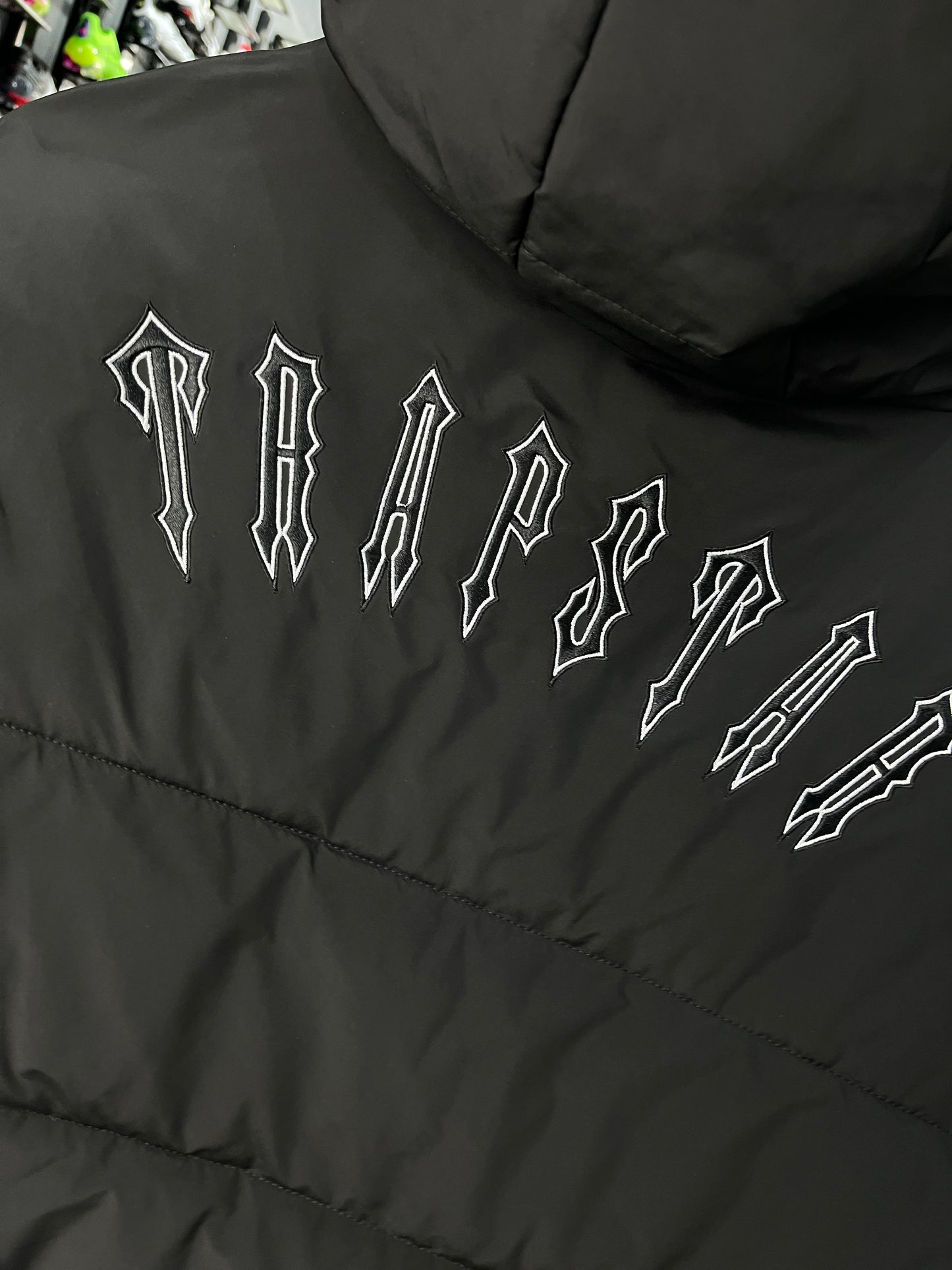 Trapstar Black Puffer Jacket