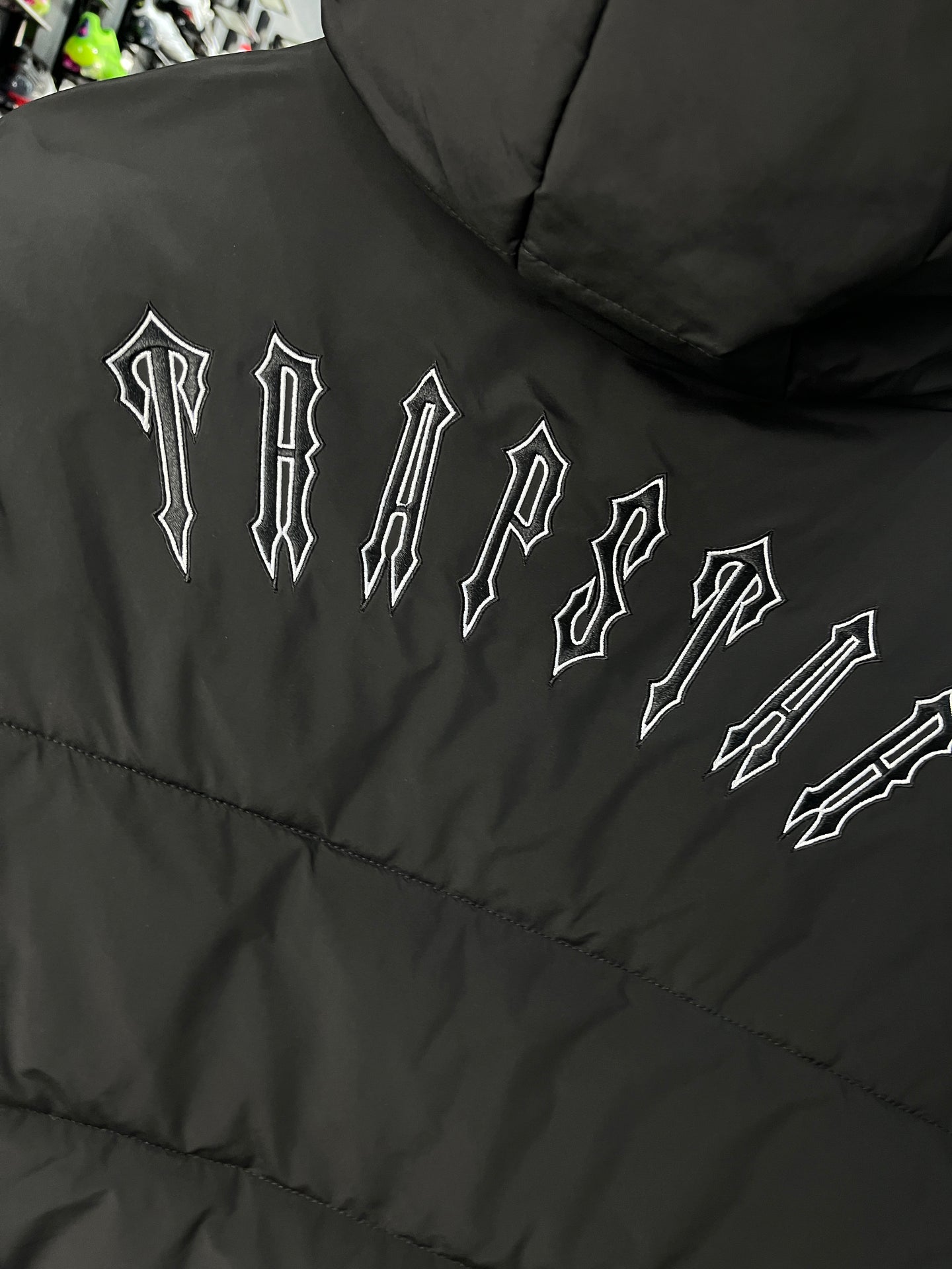 Trapstar Black Puffer Jacket
