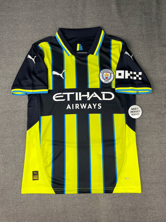 Manchester City Away Jersey 24/25 Fan Version