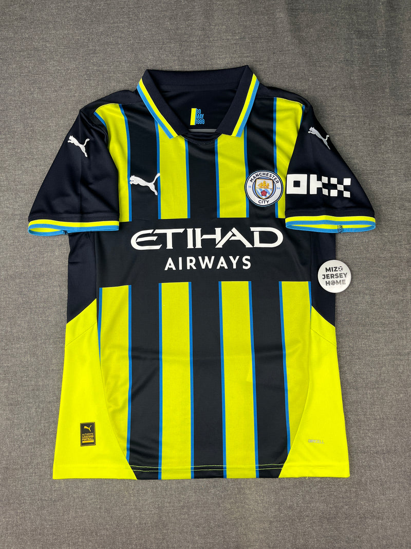 Manchester City Away Jersey 24/25 Fan Version
