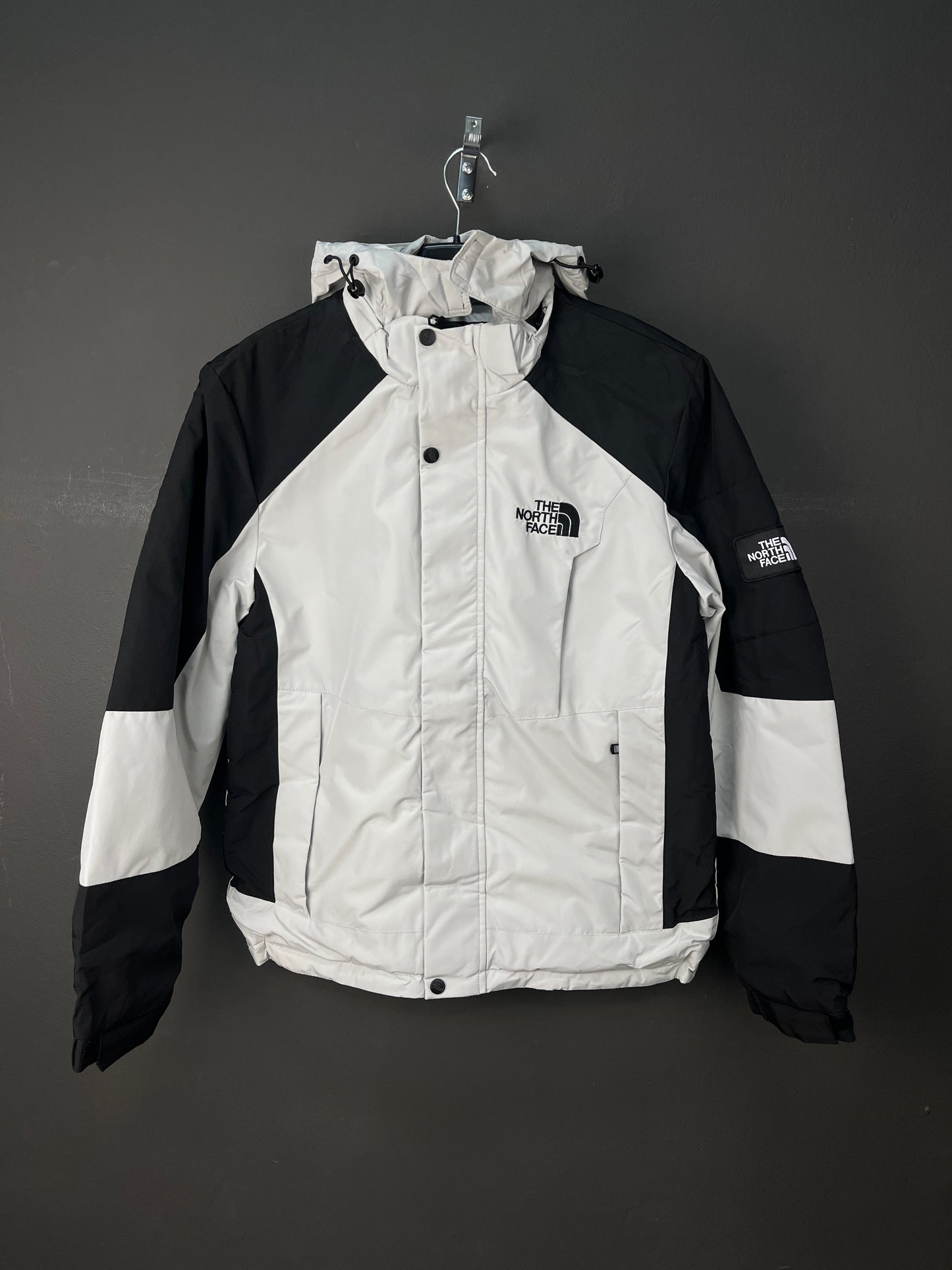 The North Face Light Puffer Gray & Black Jacket