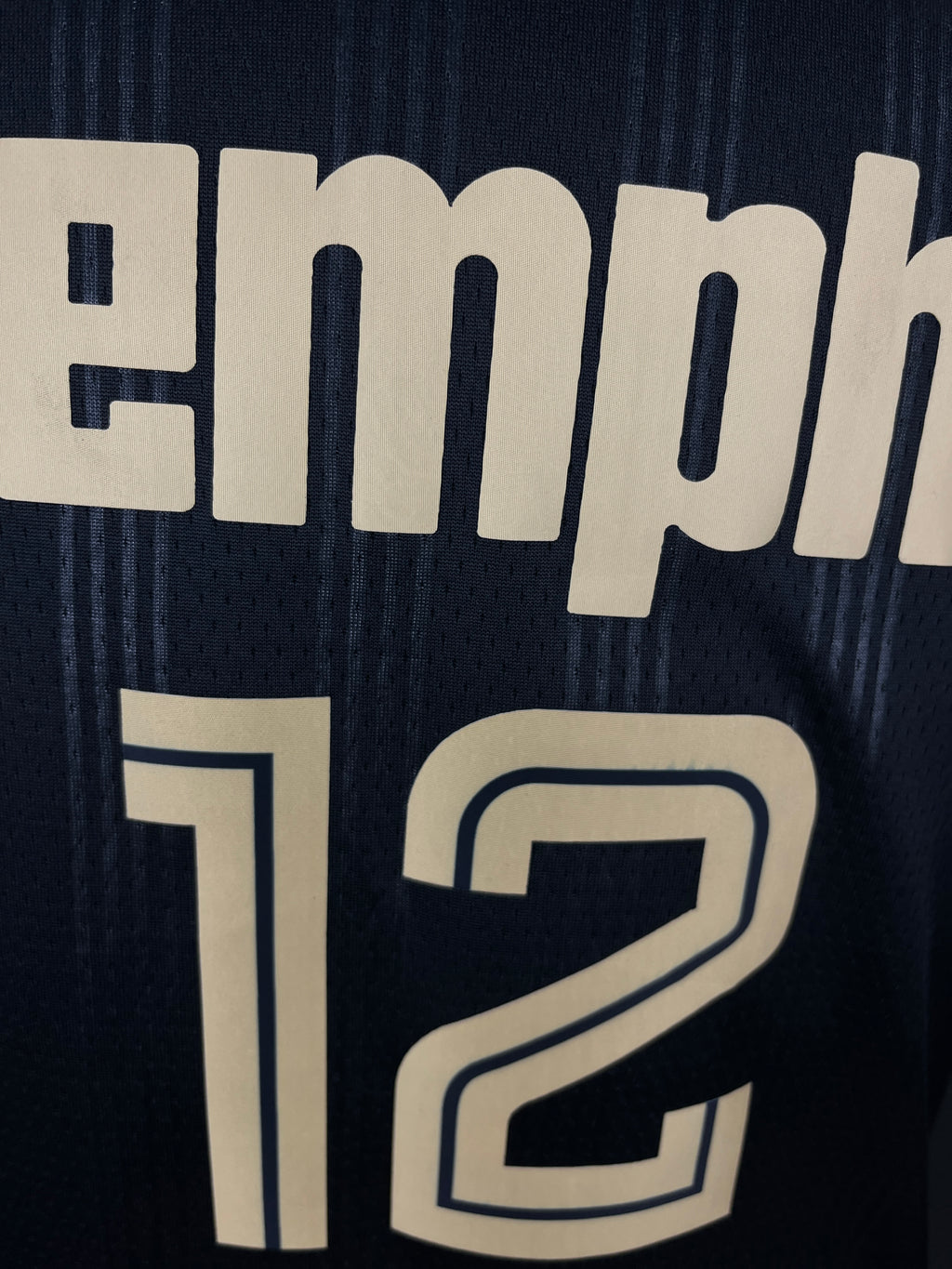 MORANT 12 Black Memphis Grizzlies  Heat Pressed Edition NBA Jersey