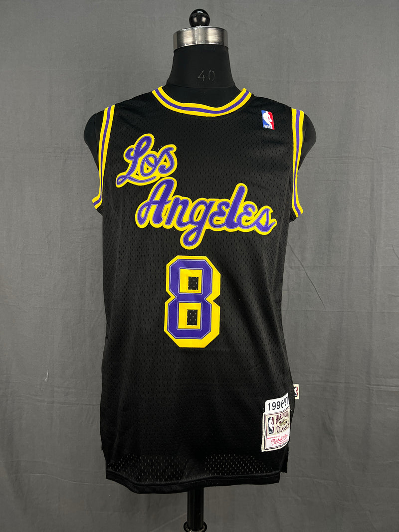 Bryant 8 Los Angeles Black NBA Jersey