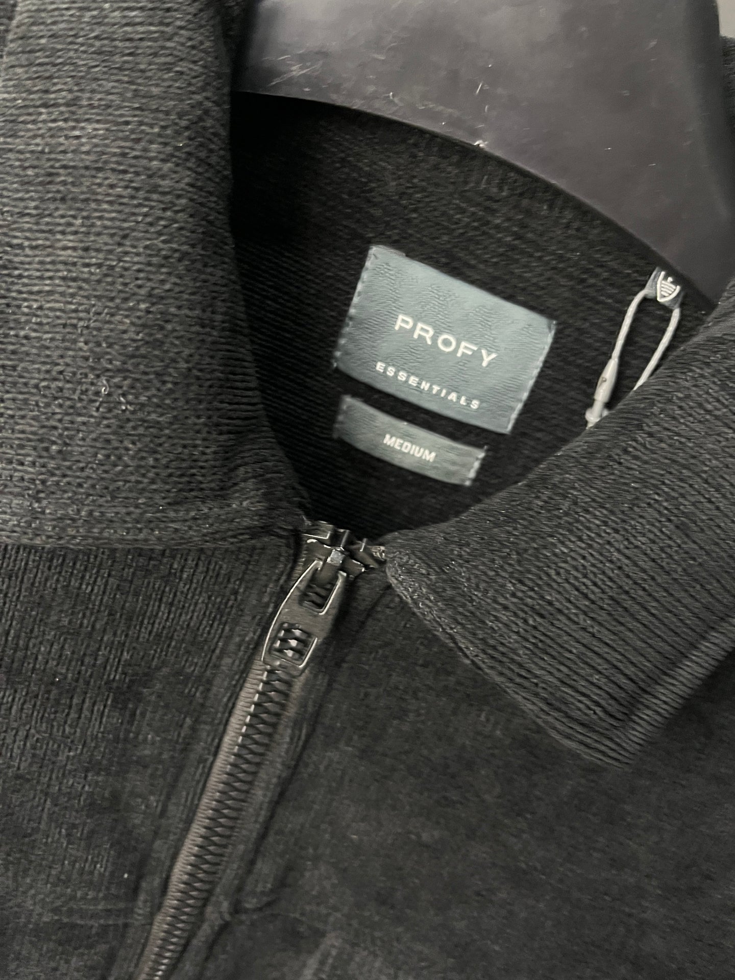 Essentials Black Shacket