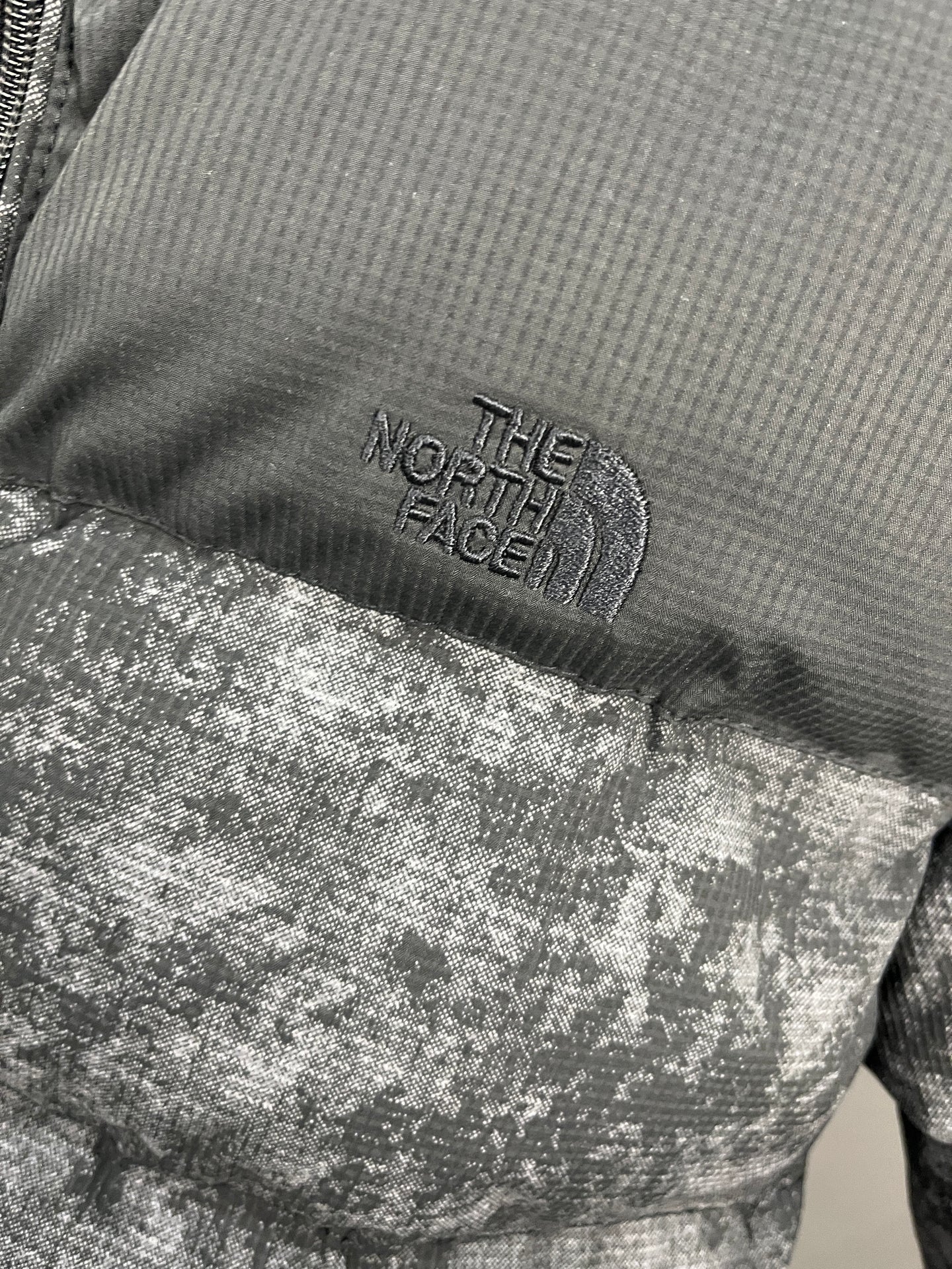 The North Face Black Marble Puffer Jacket