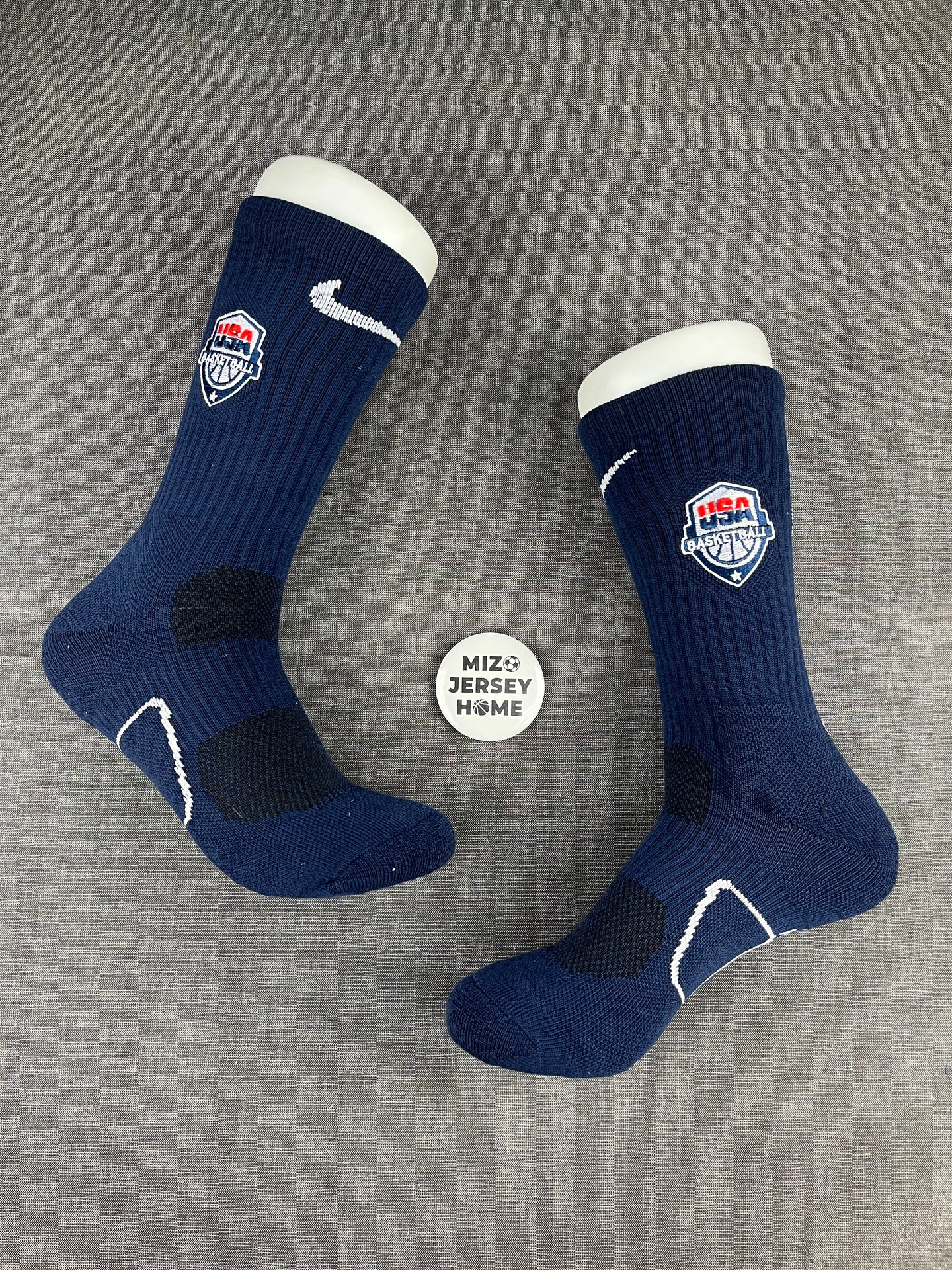 NBA Nike USA Navy Crew Socks