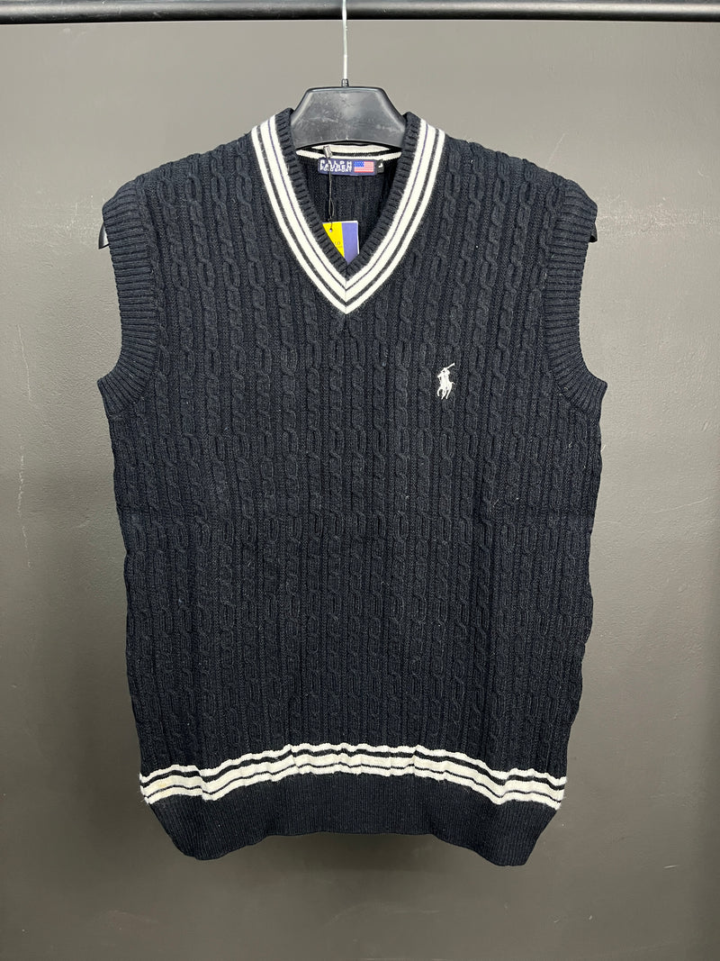 Ralph Lauren Soft Patterned Pull Over Black