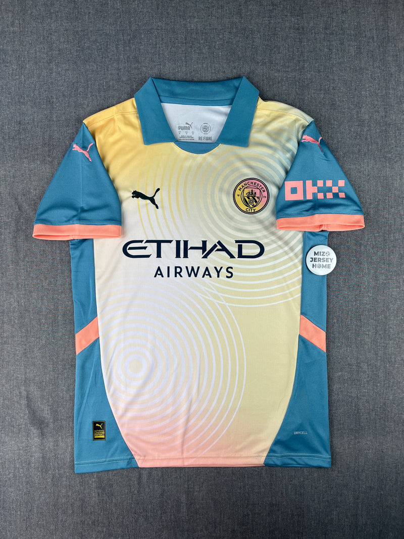 Manchester City 4th Jersey 24/25 Fan Version
