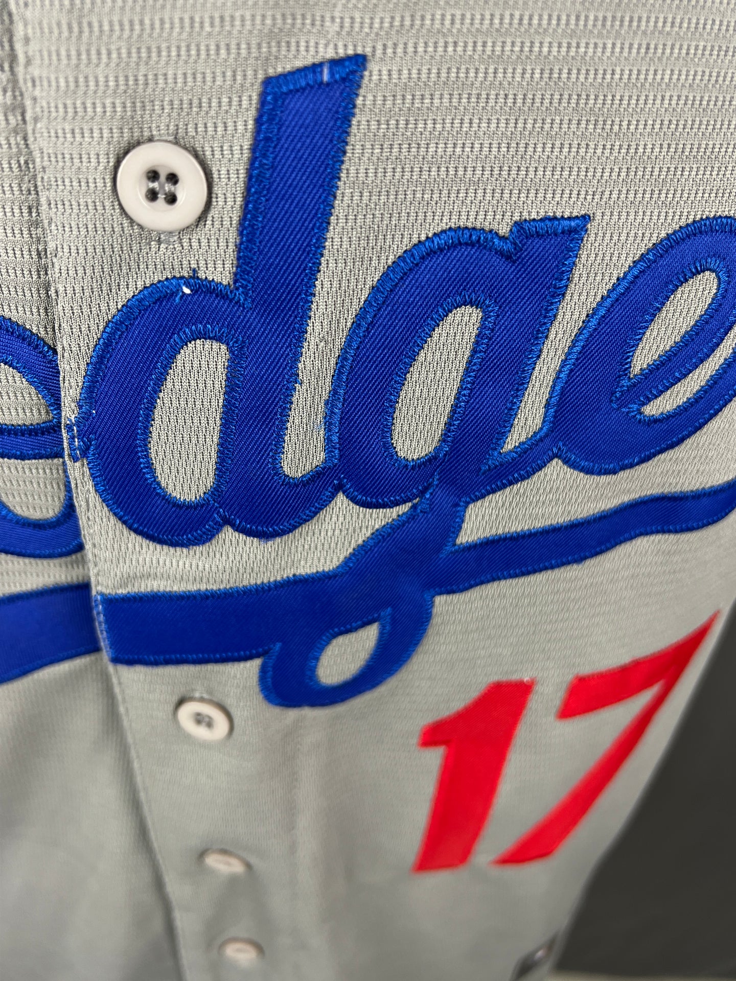 OHTANI 17 Grey Los Angeles Dodgers MLb Jersey