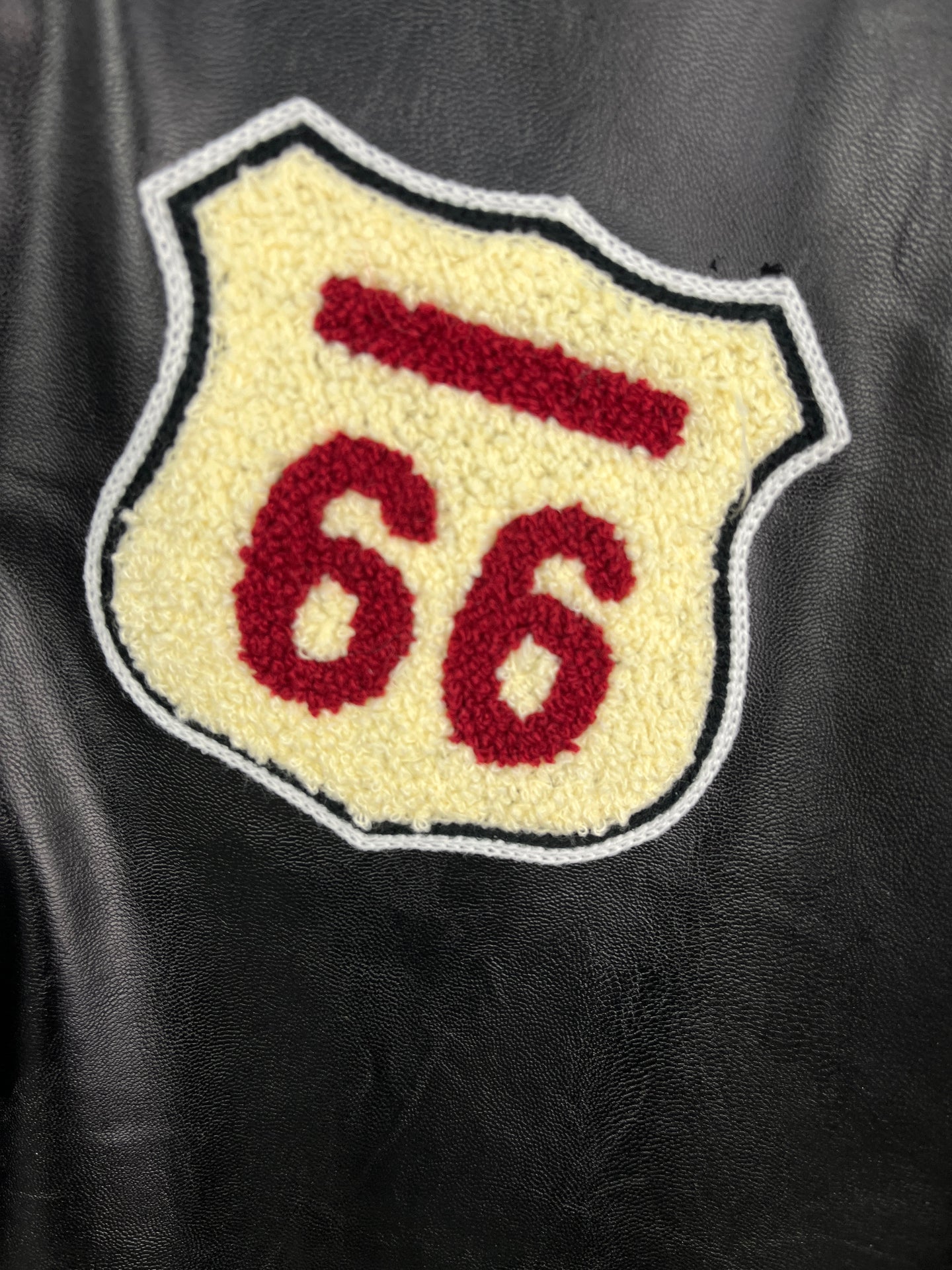 Leather Varsity Jacket