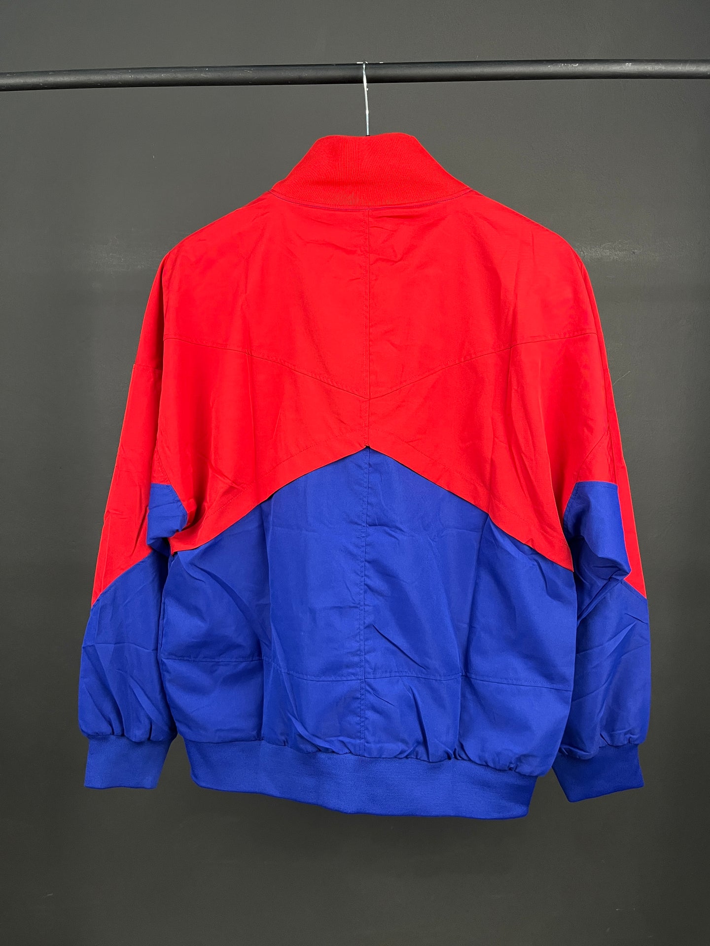 Barcelona Navy Blue Windbreaker Jacket