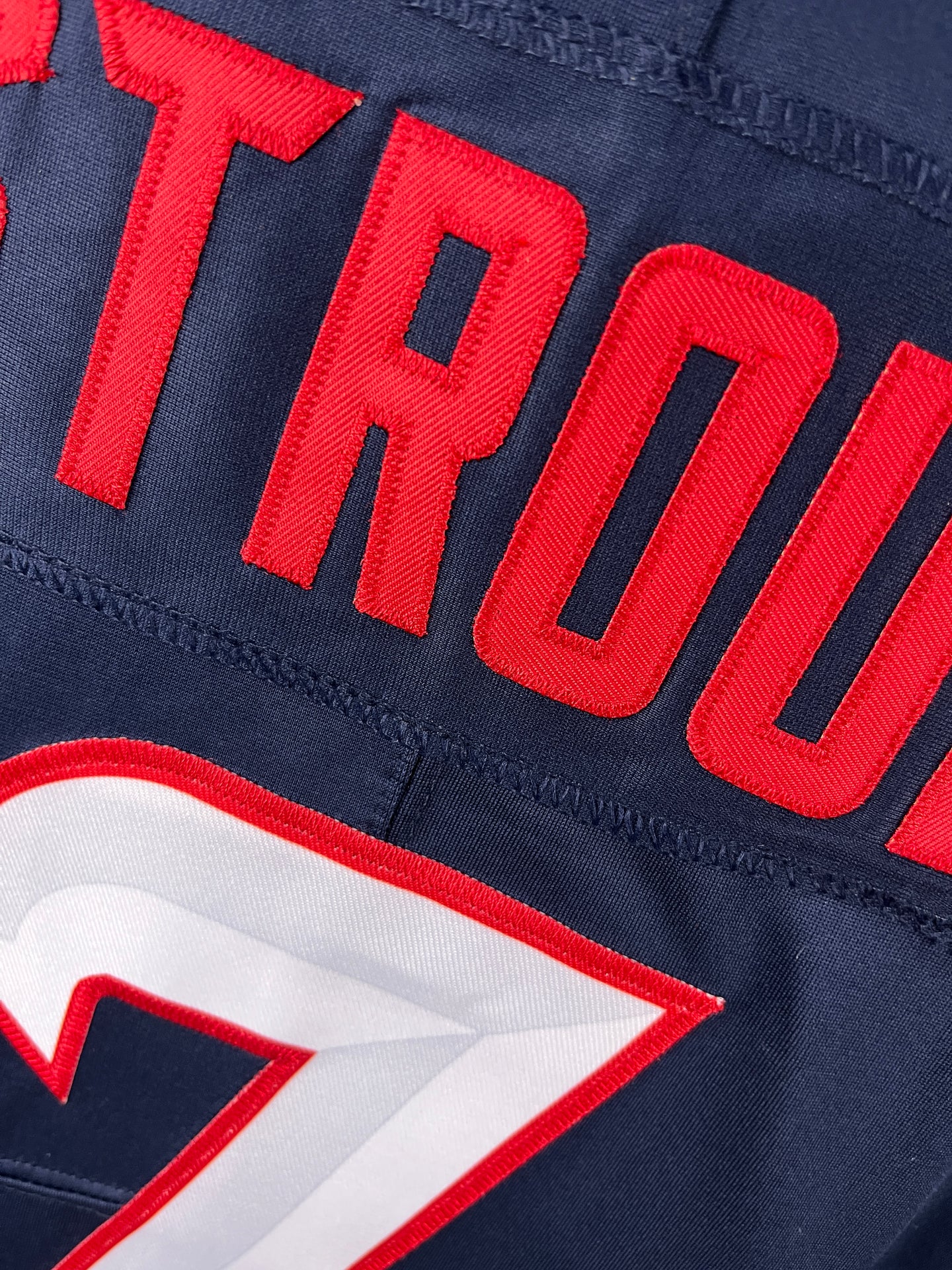 STROUD 7 Navy Houston Texans NFL Jersey