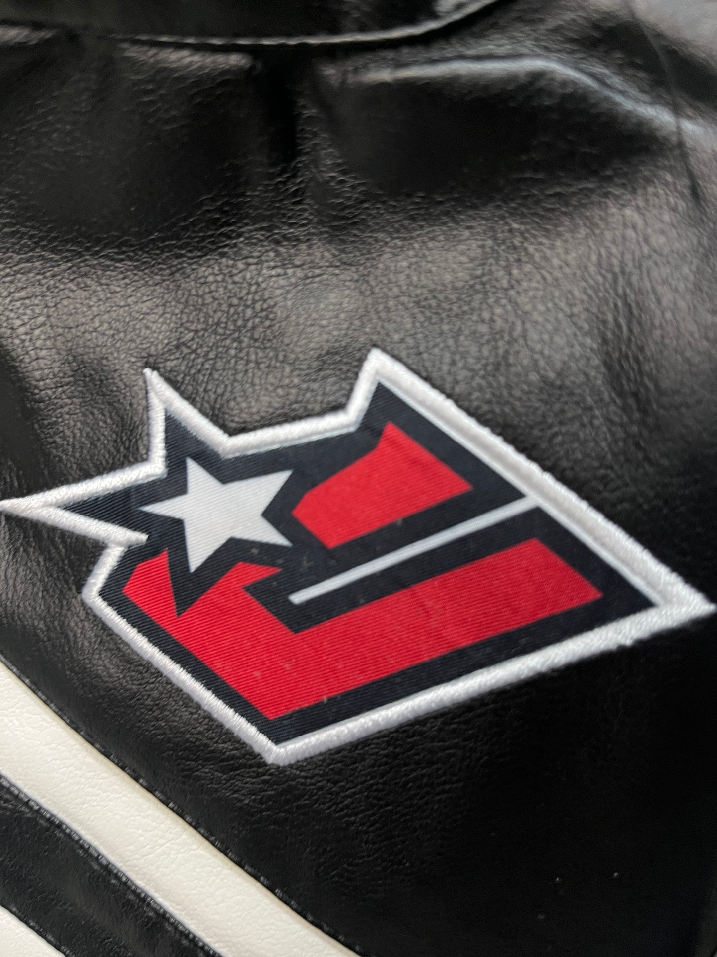 Retro Racing Team Jacket Black/White