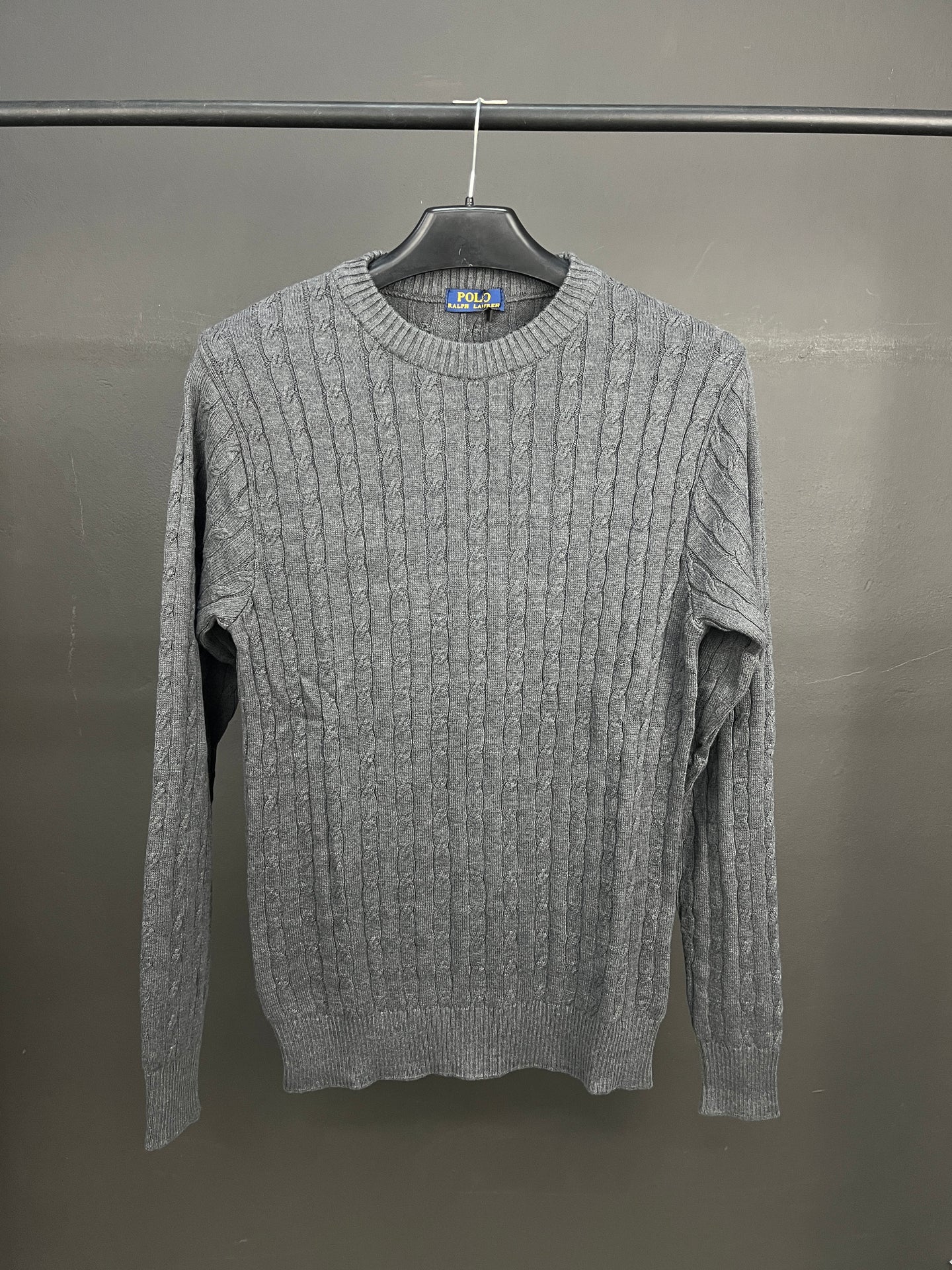 Ralph Lauren Gray Round Neck Sweater
