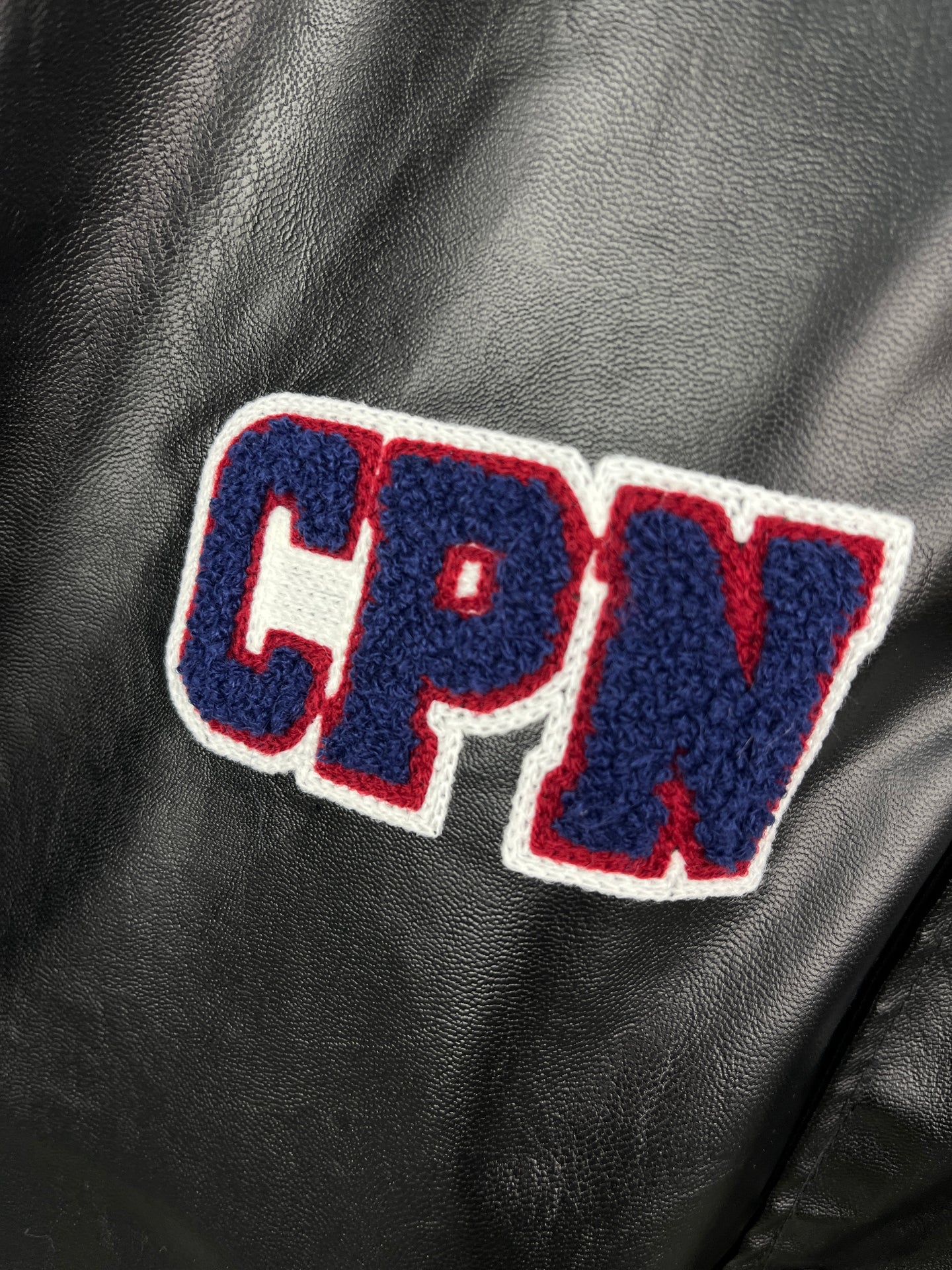 Leather Varsity Jacket