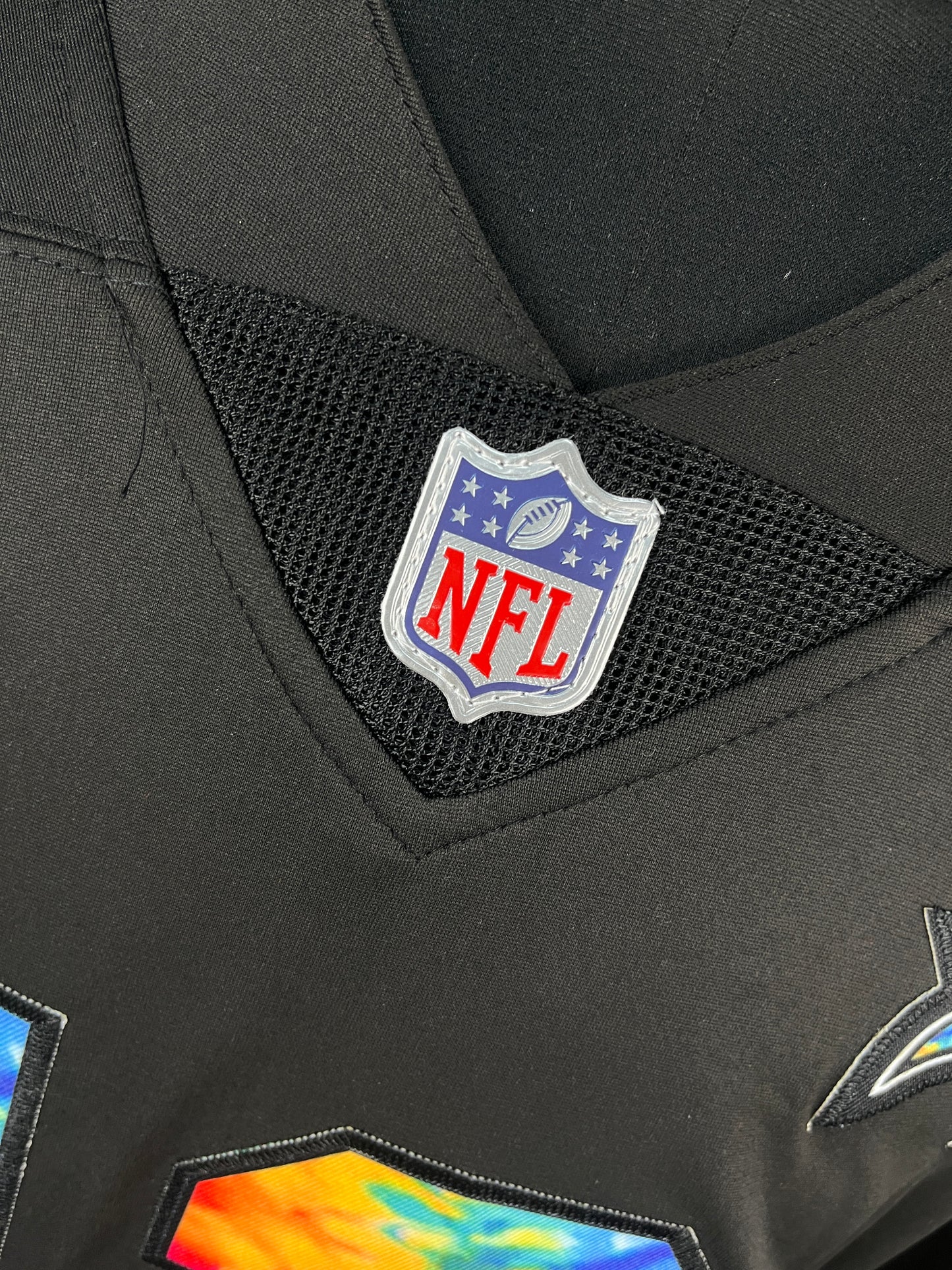 BRADY 12 Black (Rainbow Logo Edition) Tampa Bay Buccaneers NFL Jersey