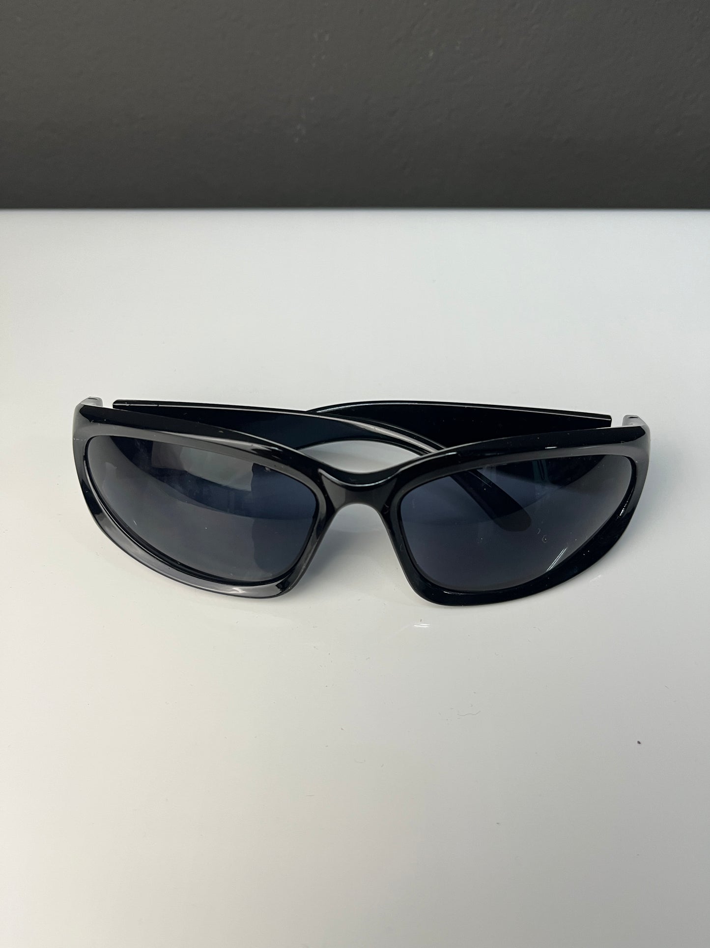 Futuristic Black Sunglasses
