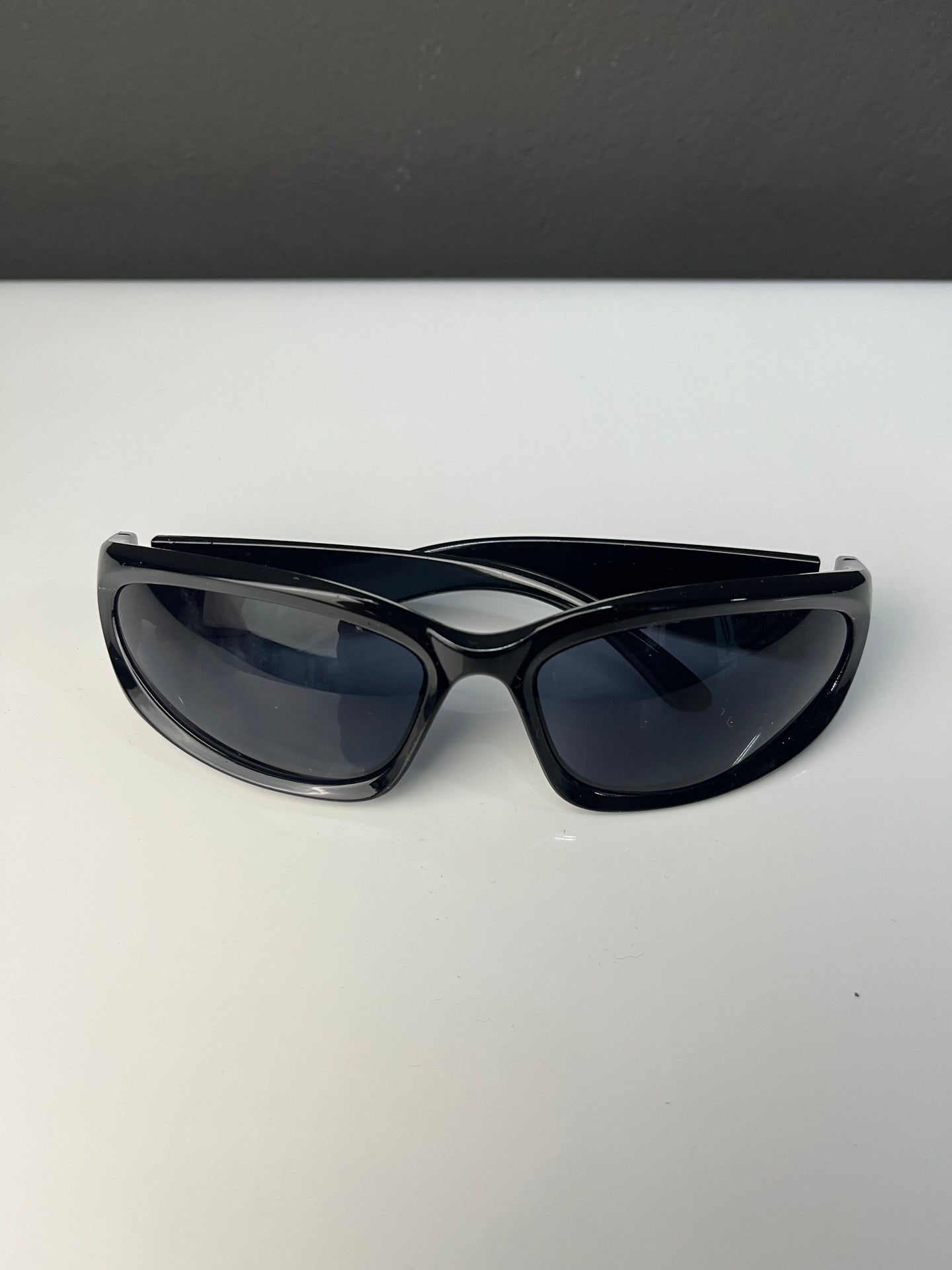 Futuristic Black Sunglasses