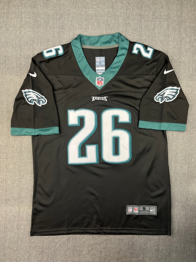 BARKLEY 26 Black Philadelphia Eagles NFL Jersey