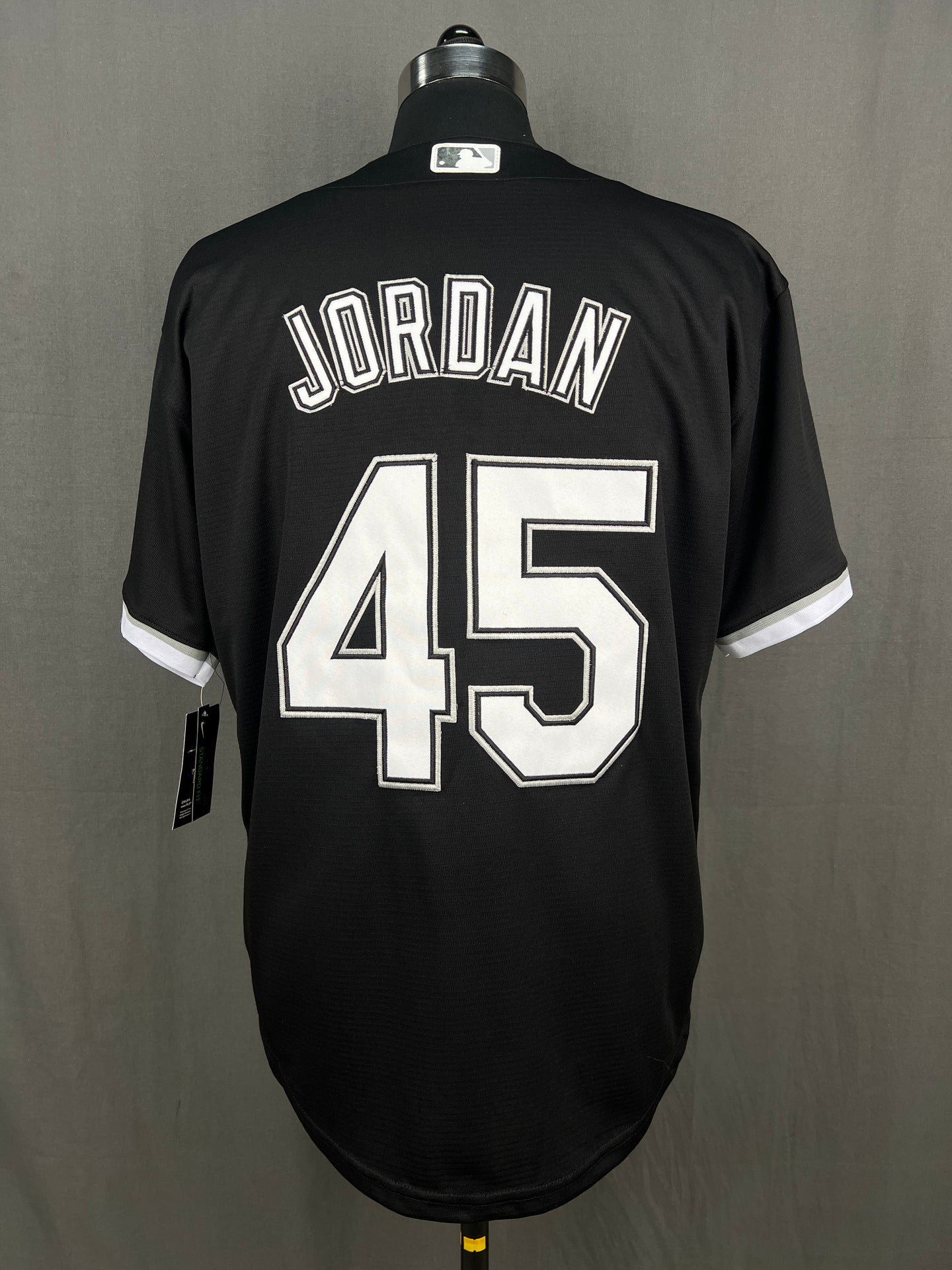 JORDAN 45 Chicago White Sox Black MLB Jersey