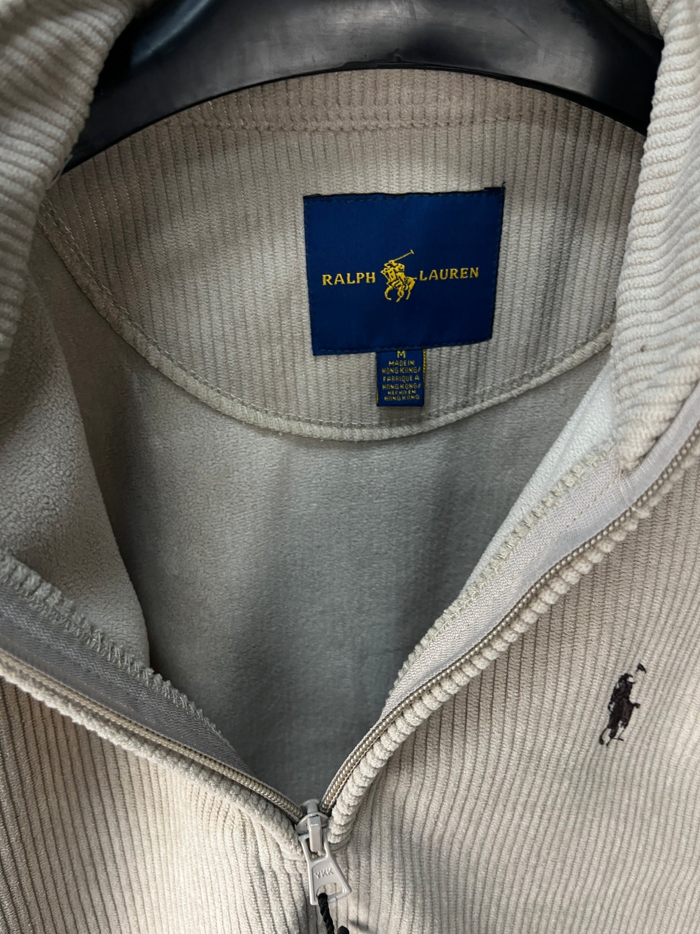 Ralph Lauren Quarter Zip Sweater Beige