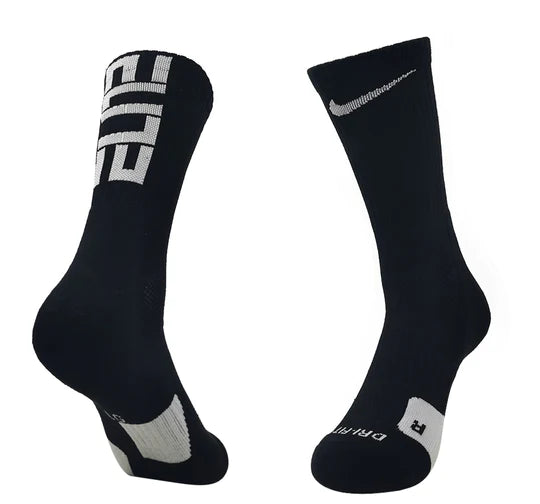 Nike Elite Black Crew Socks