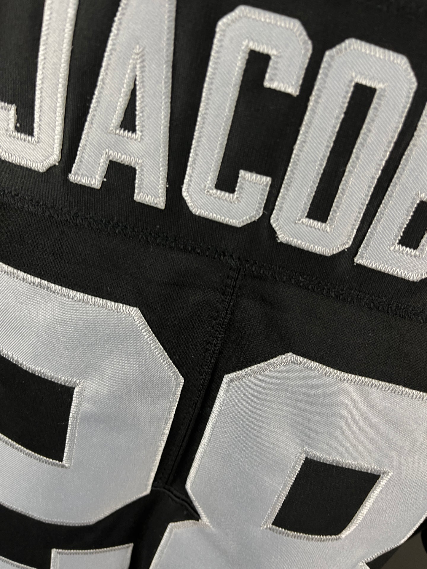 JACOBS 28 Black Las Vegas Raiders NFL Jersey