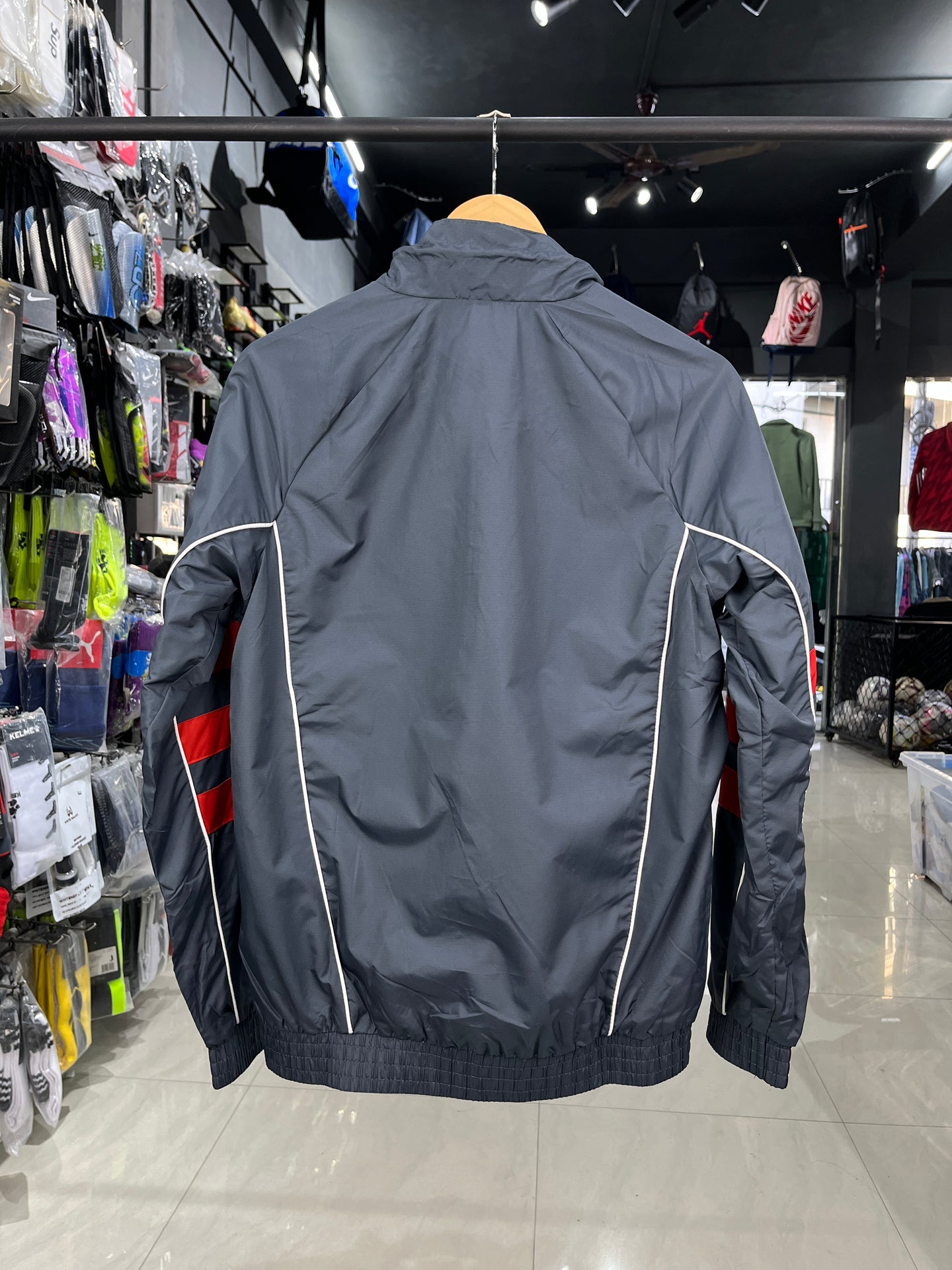 Liverpool Grey Windcheater Jacket