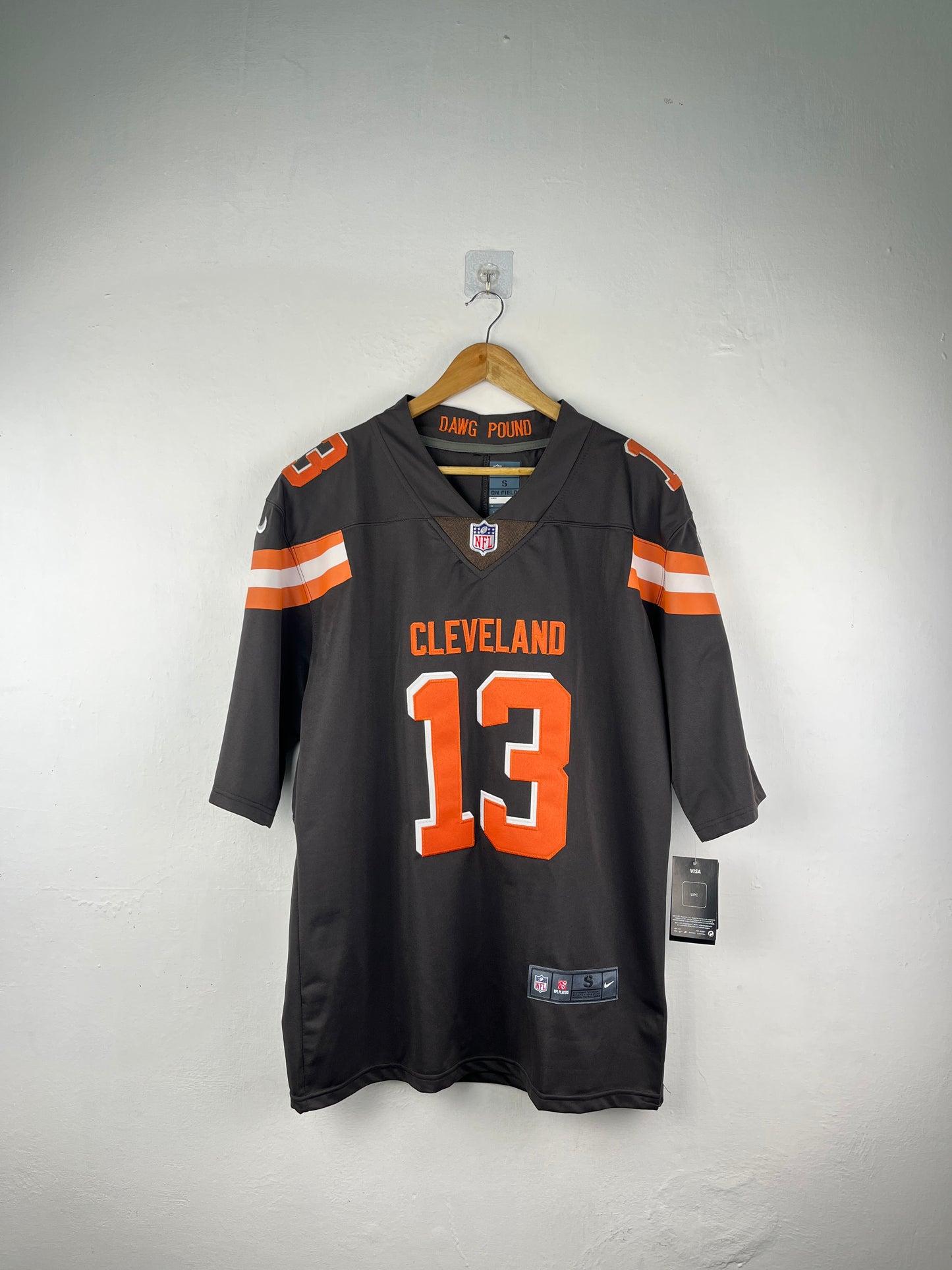 BECKHAM JR 13 Brown Cleveland Browns NFL Jersey
