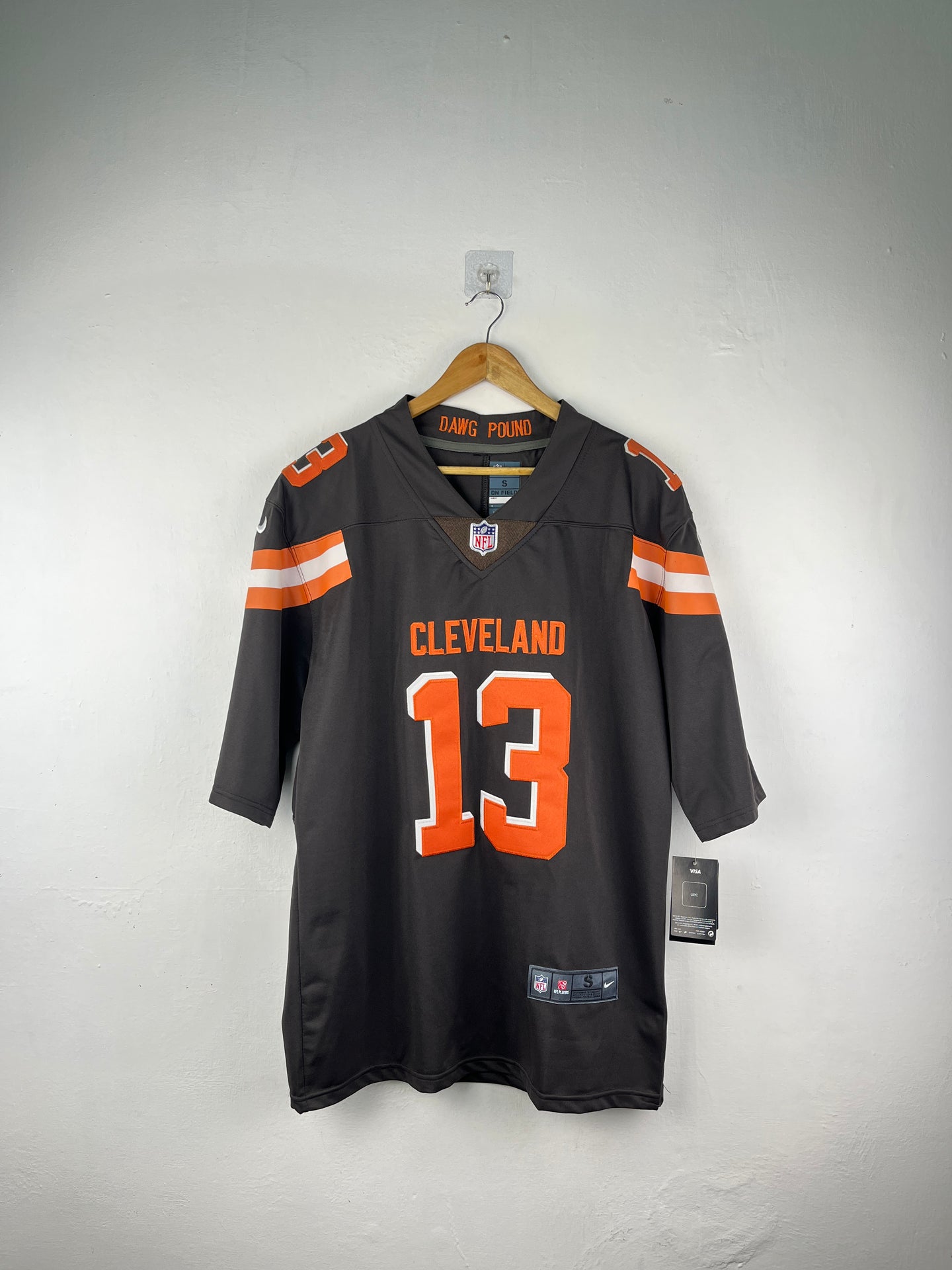 BECKHAM JR 13 Brown Cleveland Browns NFL Jersey