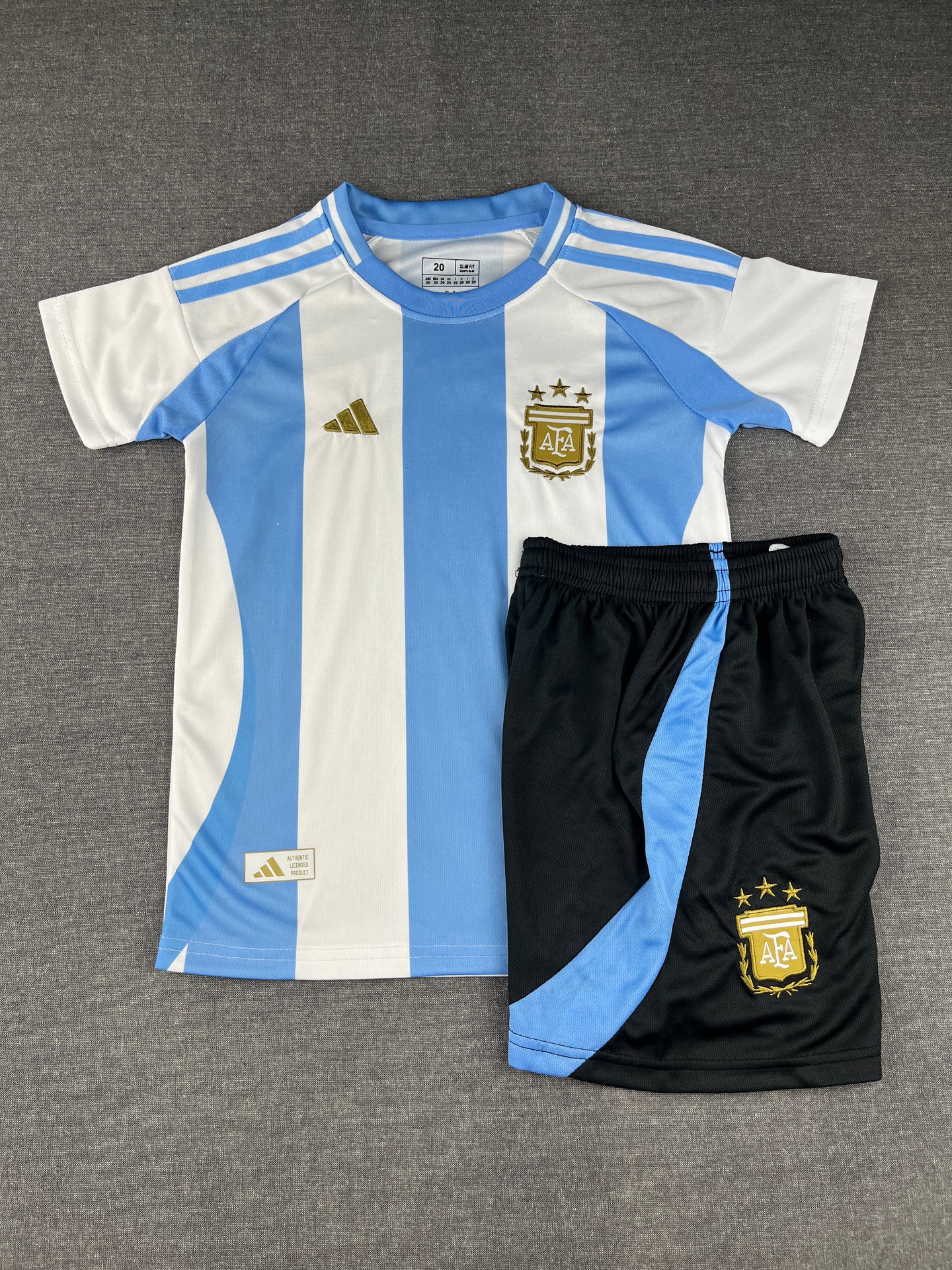 Argentina Copa 24 Home Kids Jersey