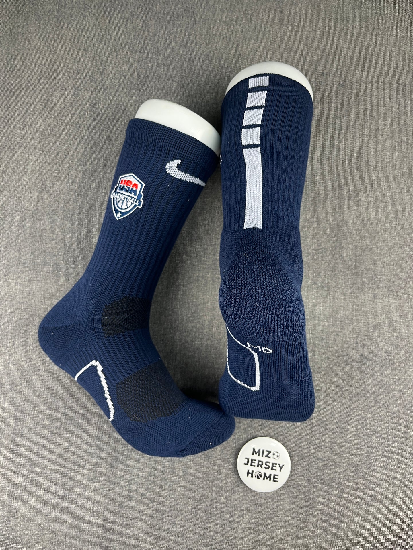 NBA Nike USA Navy Crew Socks