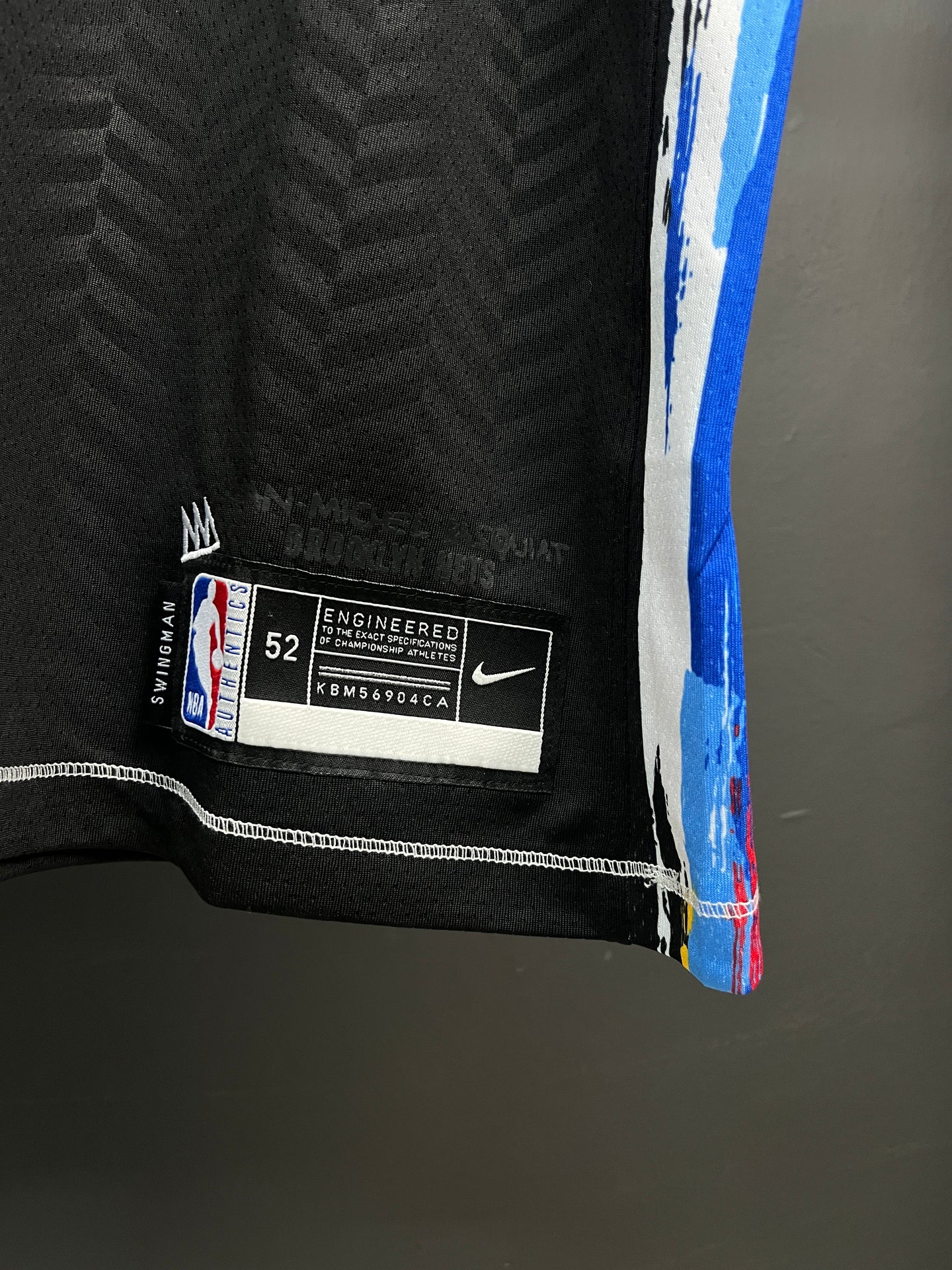 KYRIE IRVING 11 Black Brooklyn Nets  Heat Pressed Edition NBA Jersey