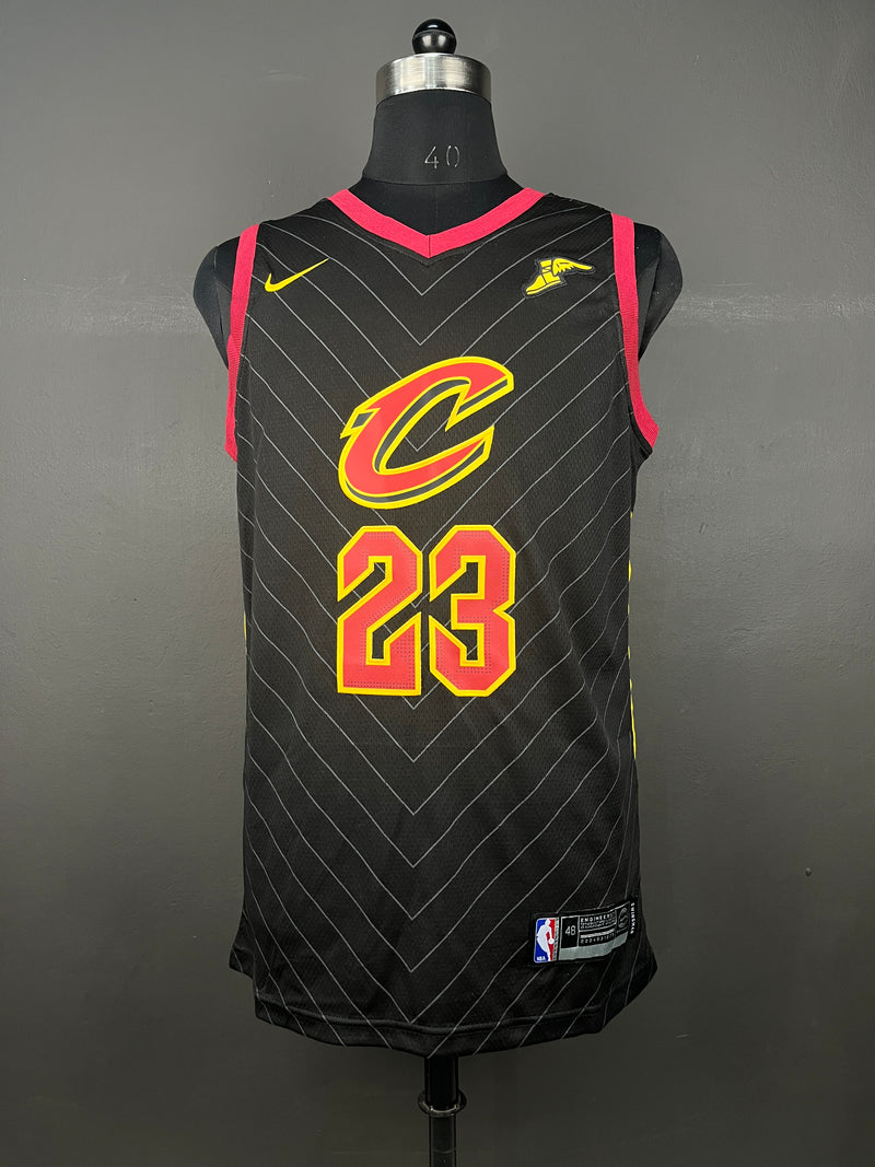 JAMES 23 Black  Cleveland Cavaliers NBA Jersey