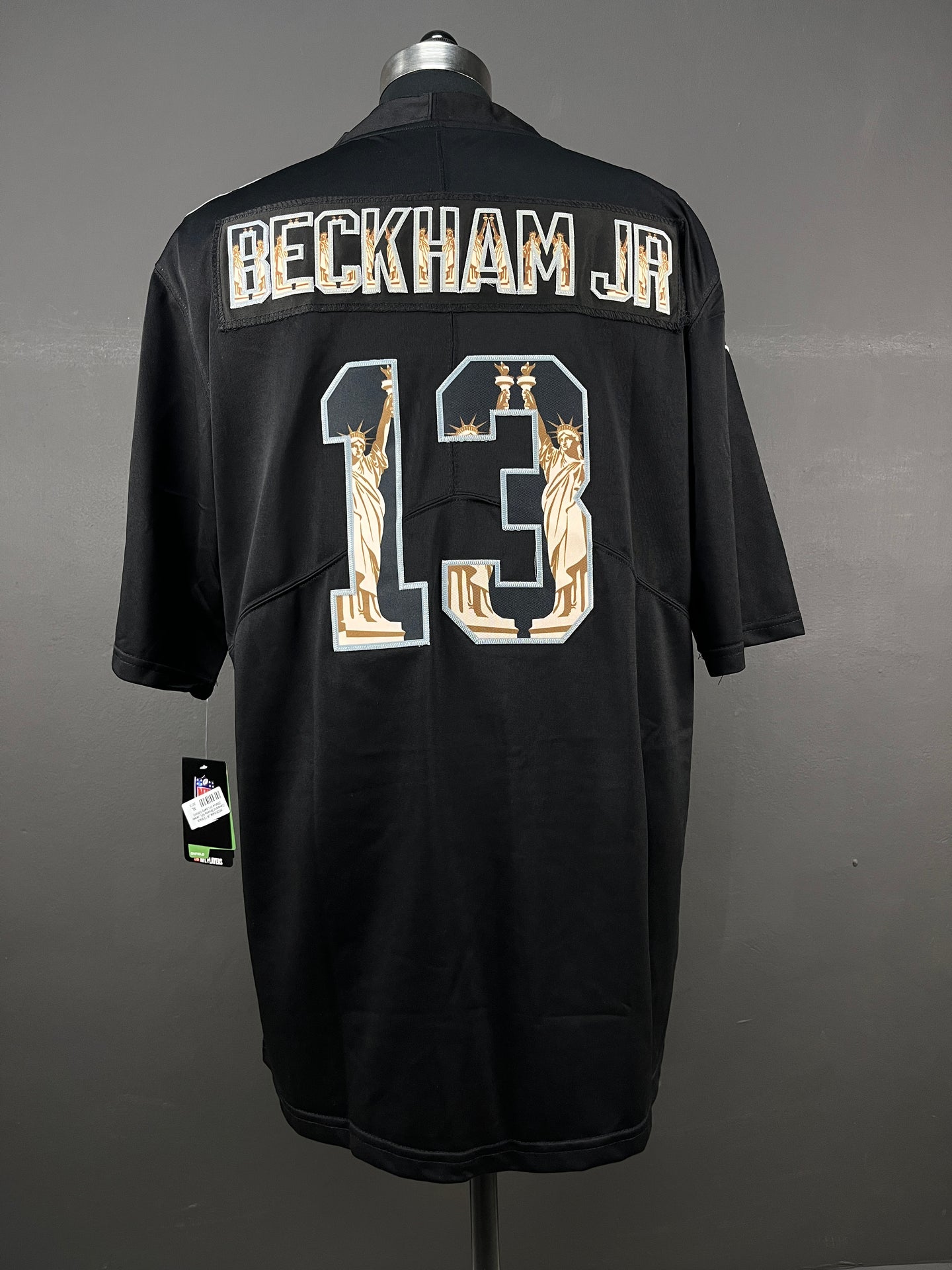 BECKHAM JR 13 Black Cleveland Browns NFL Jersey (Statue of Liberty Edition)
