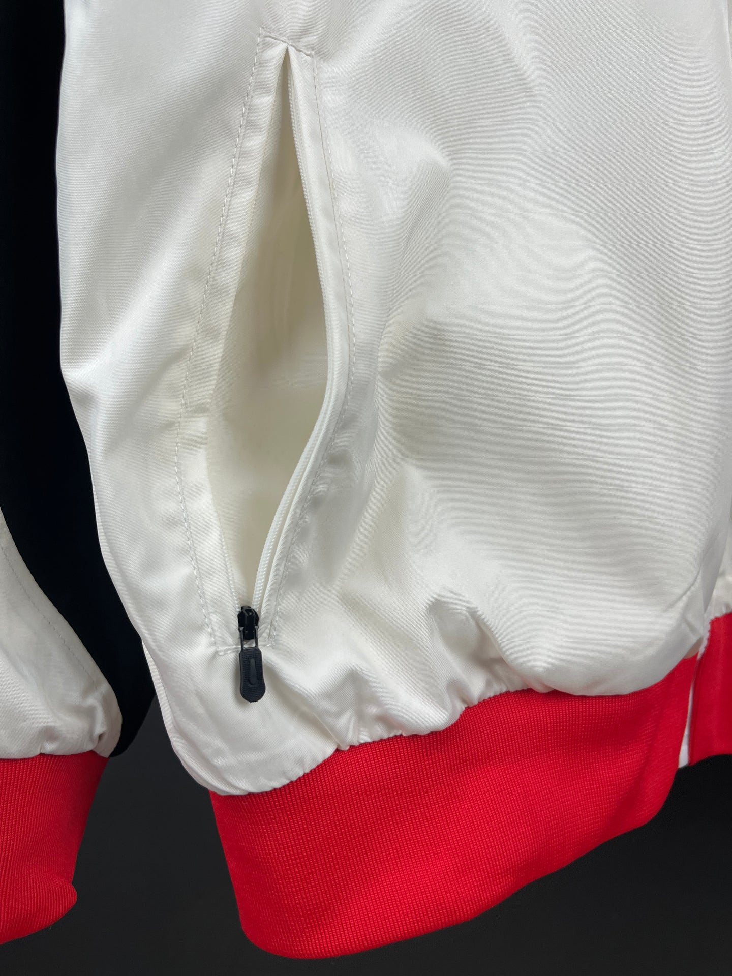 Liverpool White & Black Windbreaker Jacket