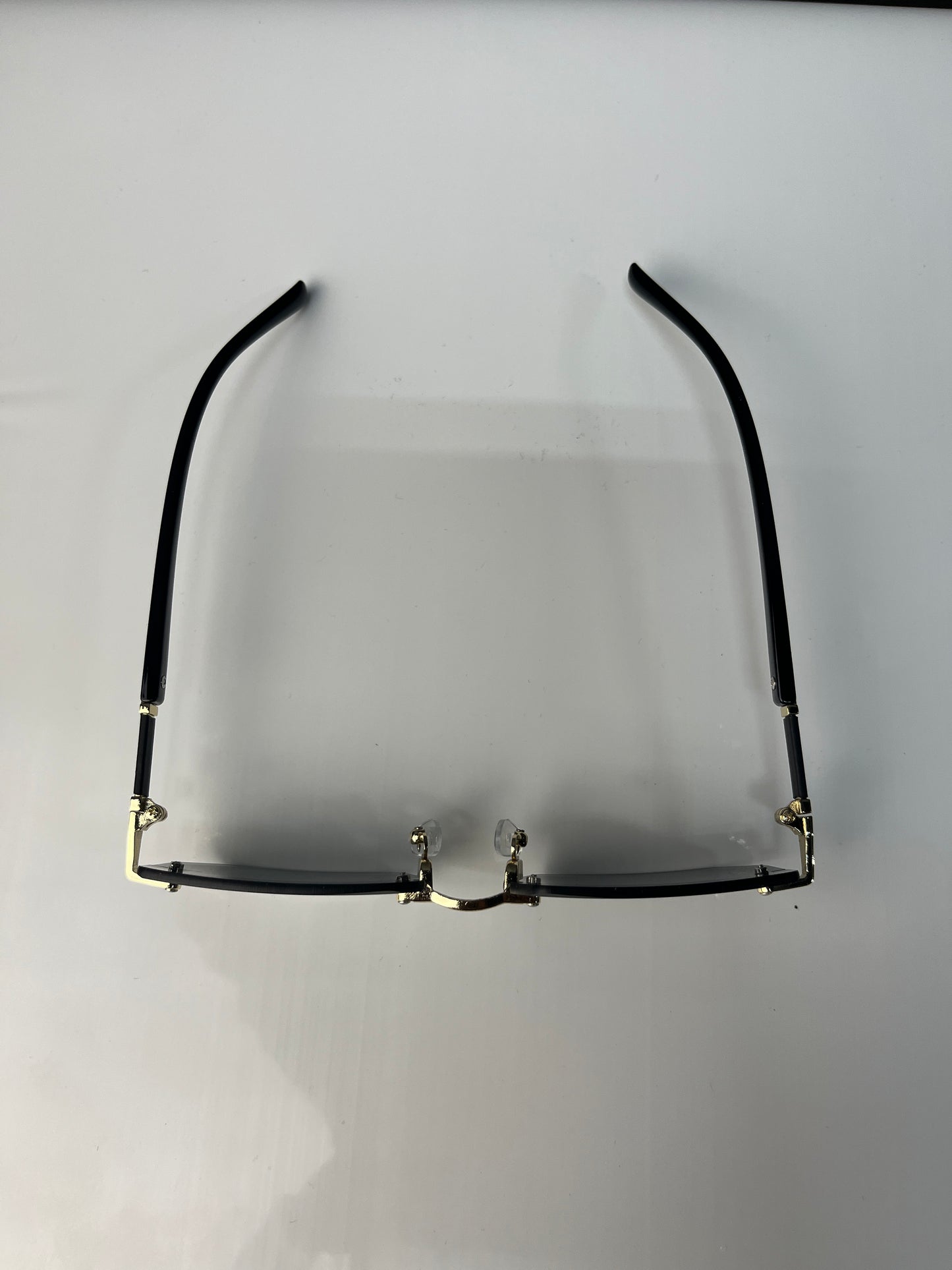 Rimless Metallic Sunglasses