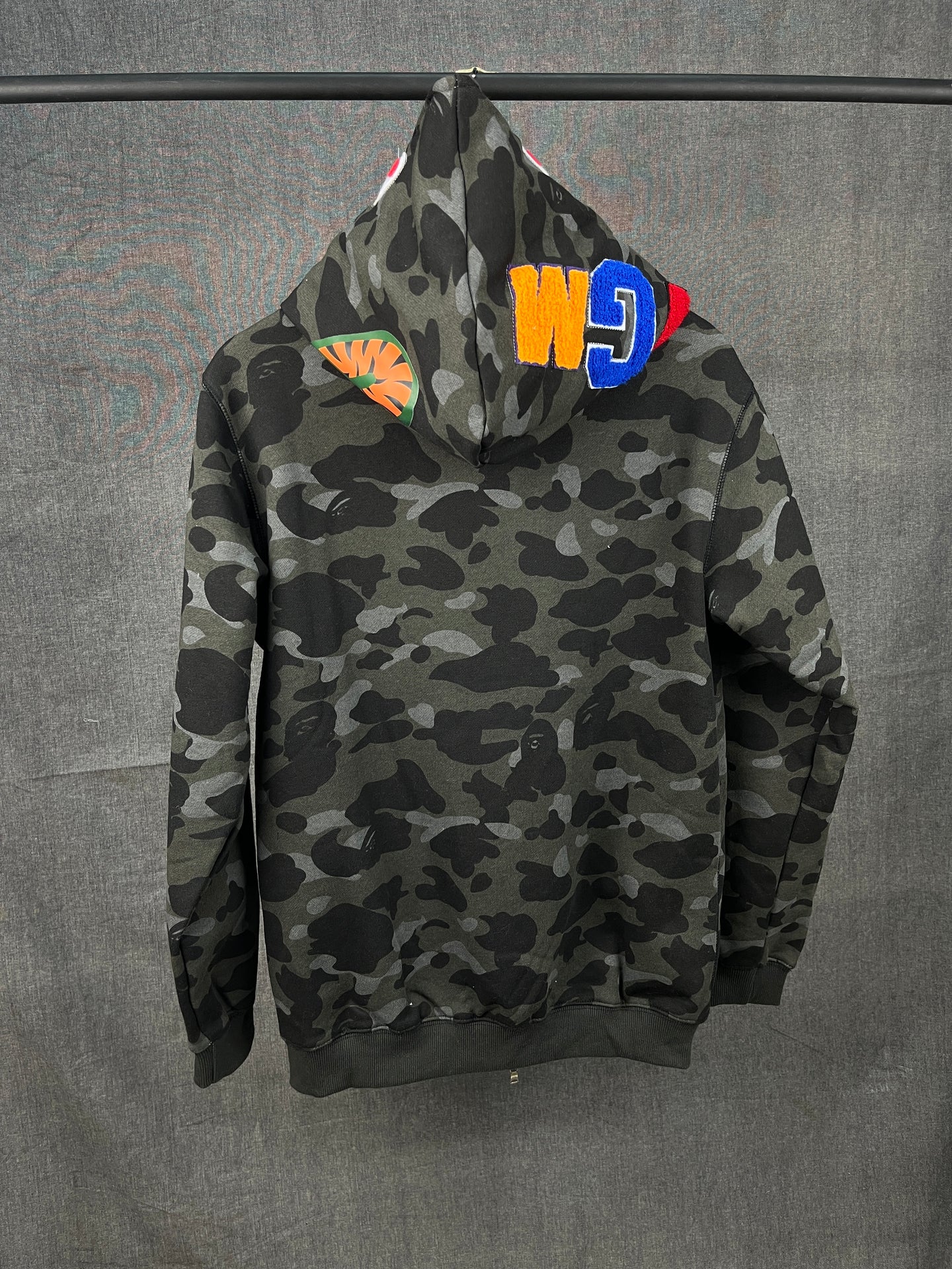 Bape Camo Full Zip-up Hoodie
