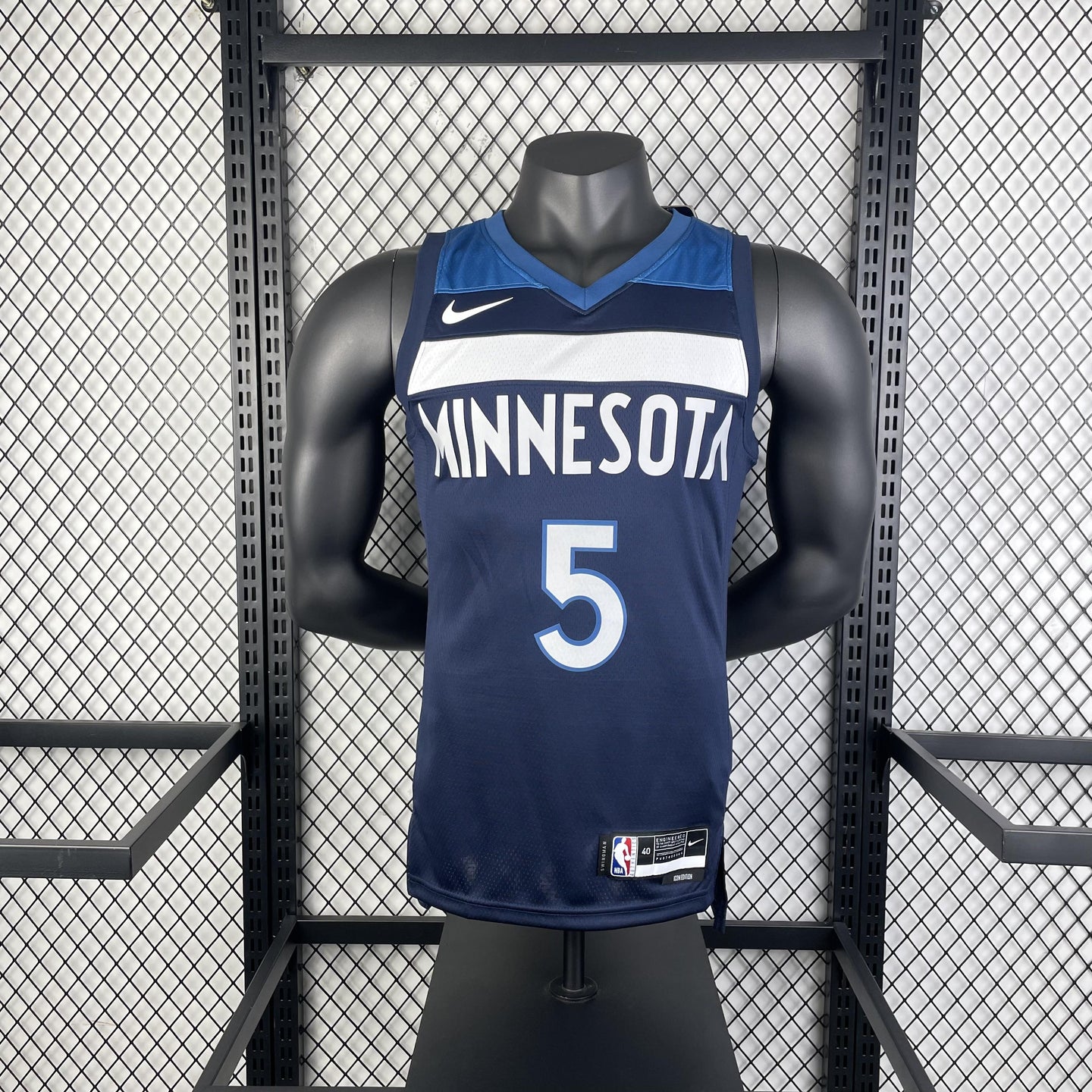 Edwards 5 Minnesota Dark Blue Heat Pressed Edition