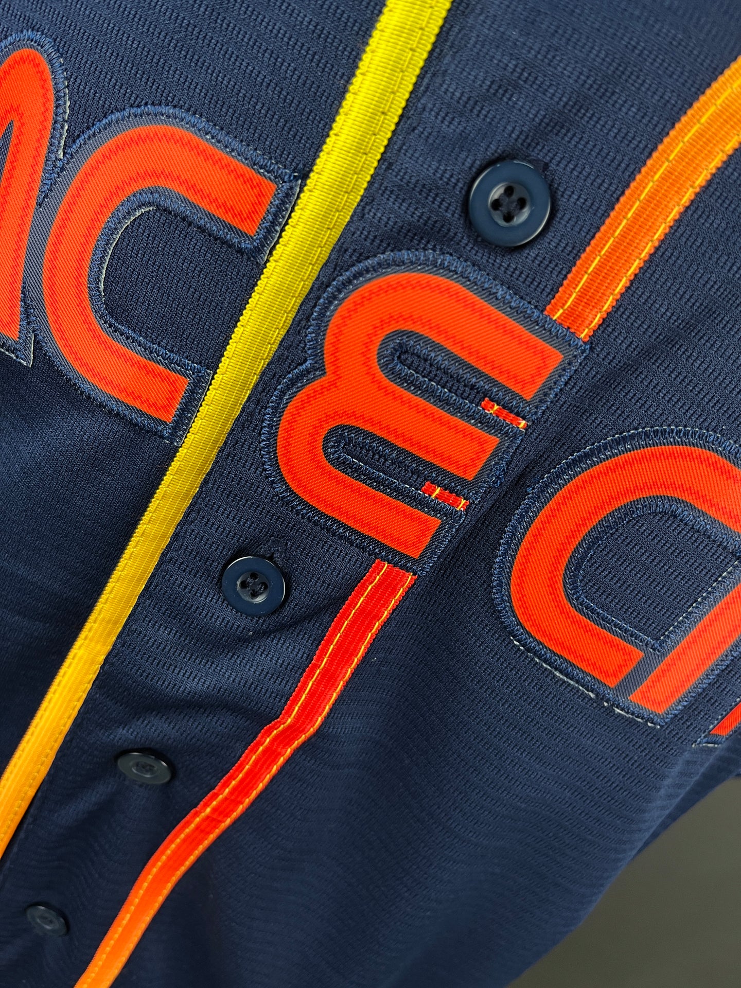 TUCKER 30 Navy Space City MLB Jersey