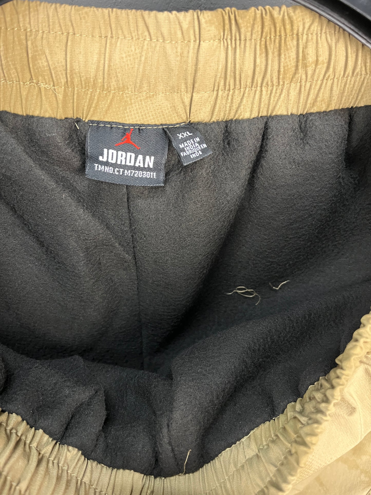 Jordan Light Brown Inner Fleece Pants