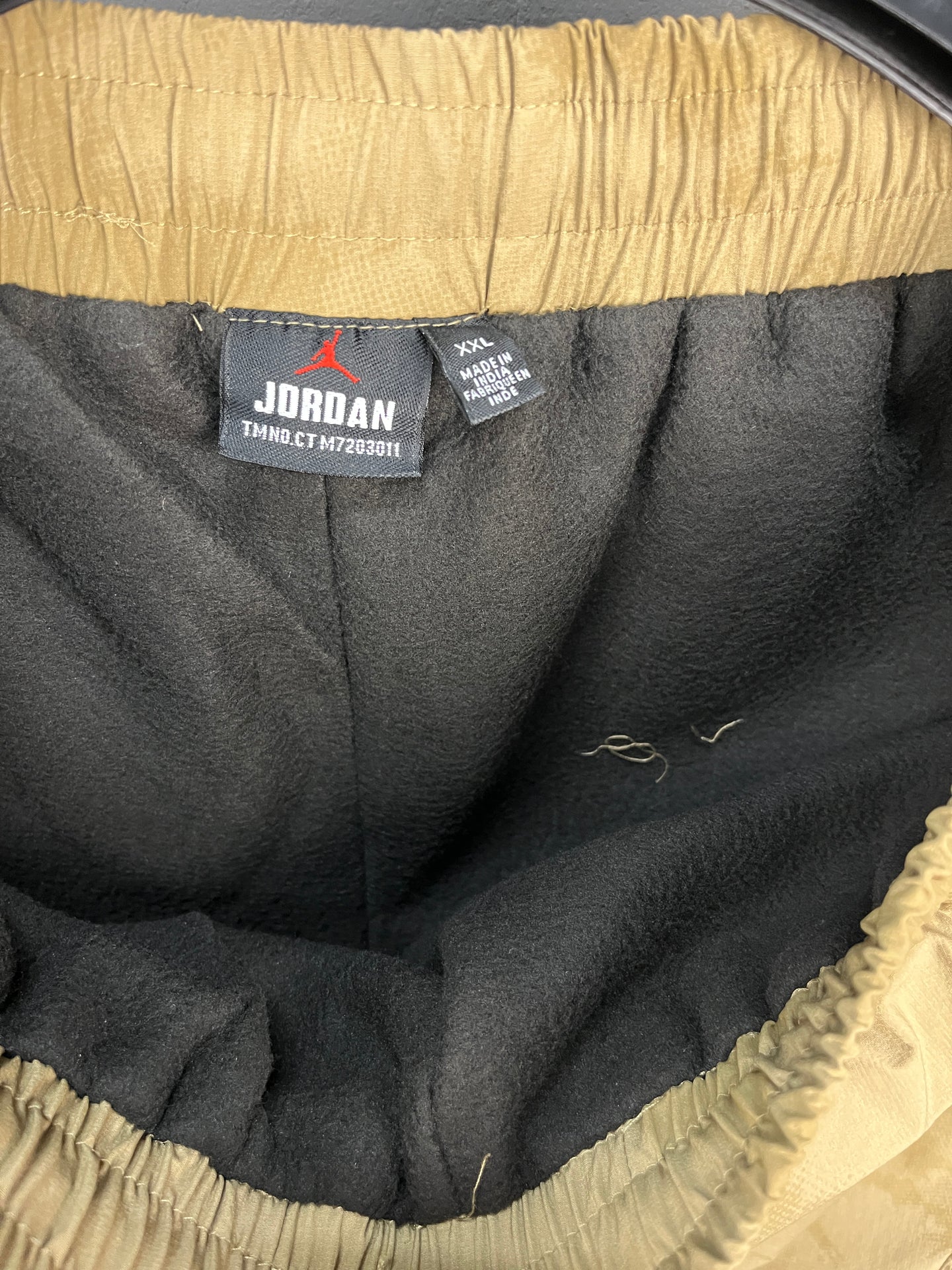 Jordan Light Brown Inner Fleece Pants