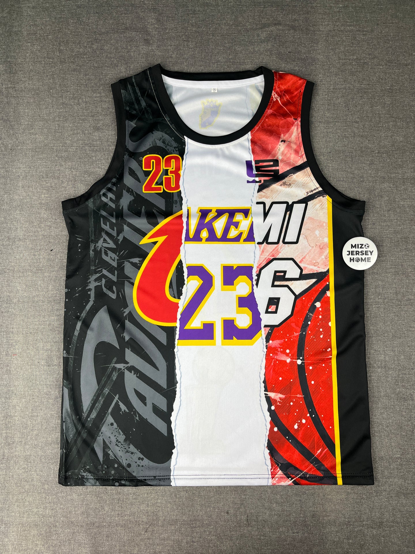 JAMES 23 Team NBA Jersey Sublimation