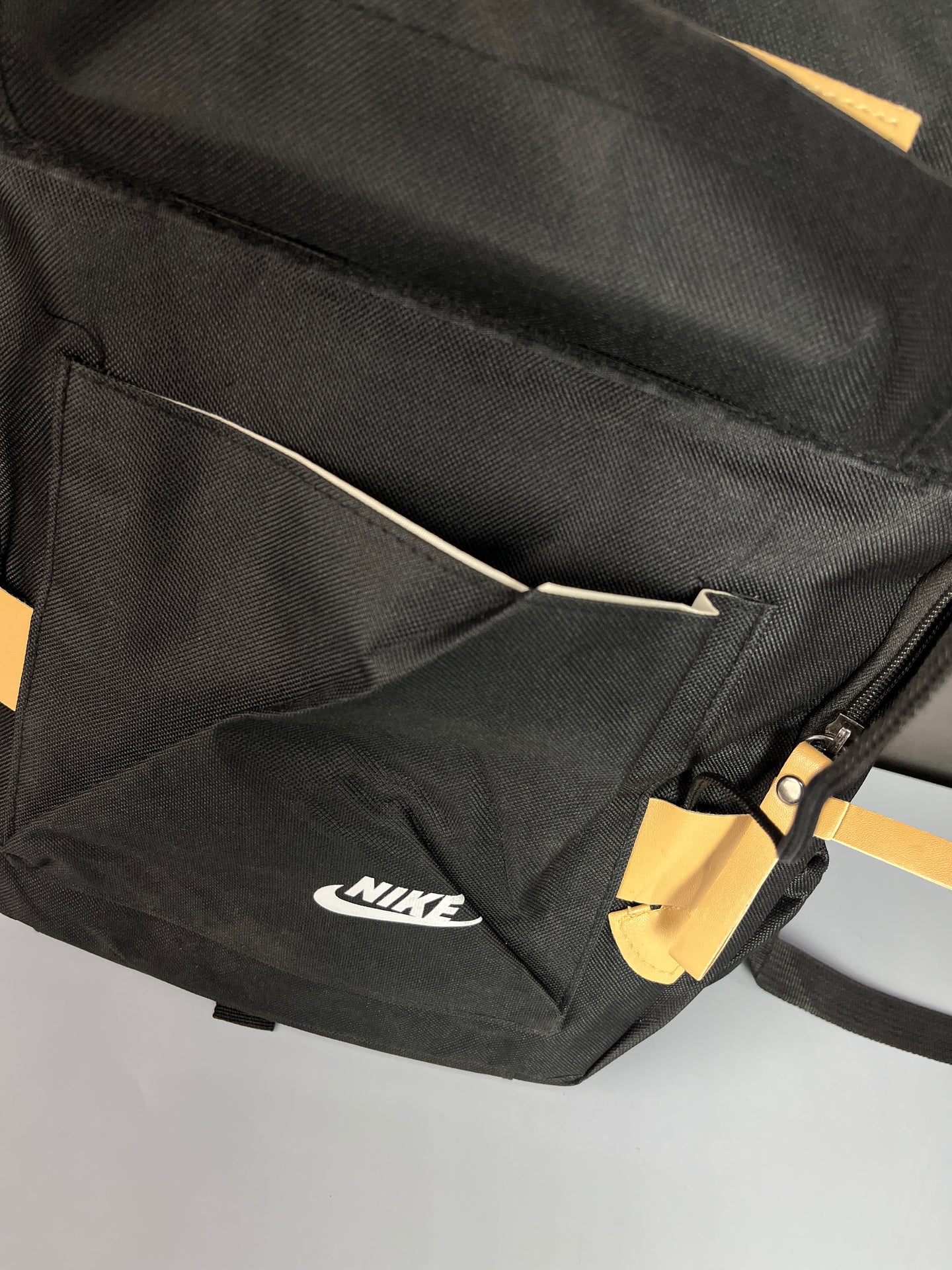 NIKE Unisex Canvas Black Backpack