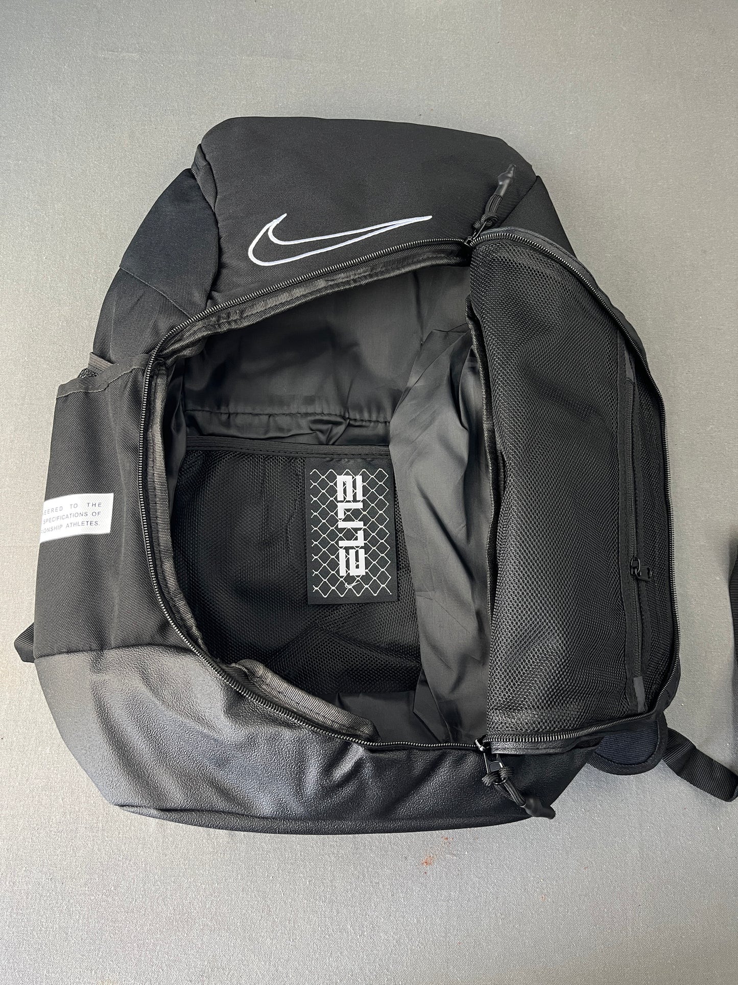 NIKE Elite Pro Black Backpack