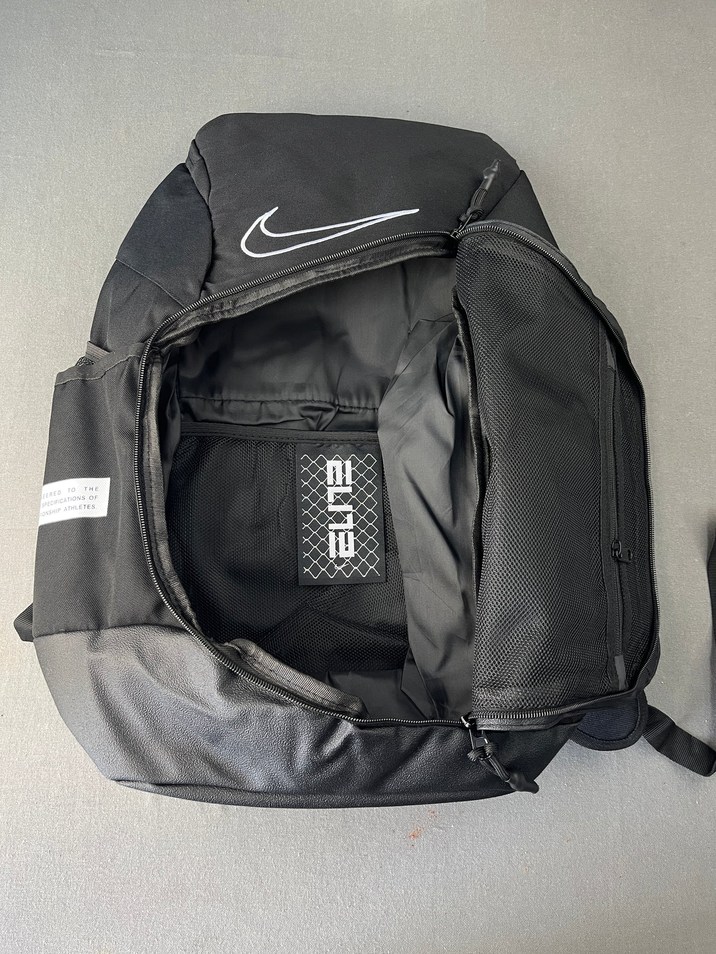 NIKE Elite Pro Black Backpack